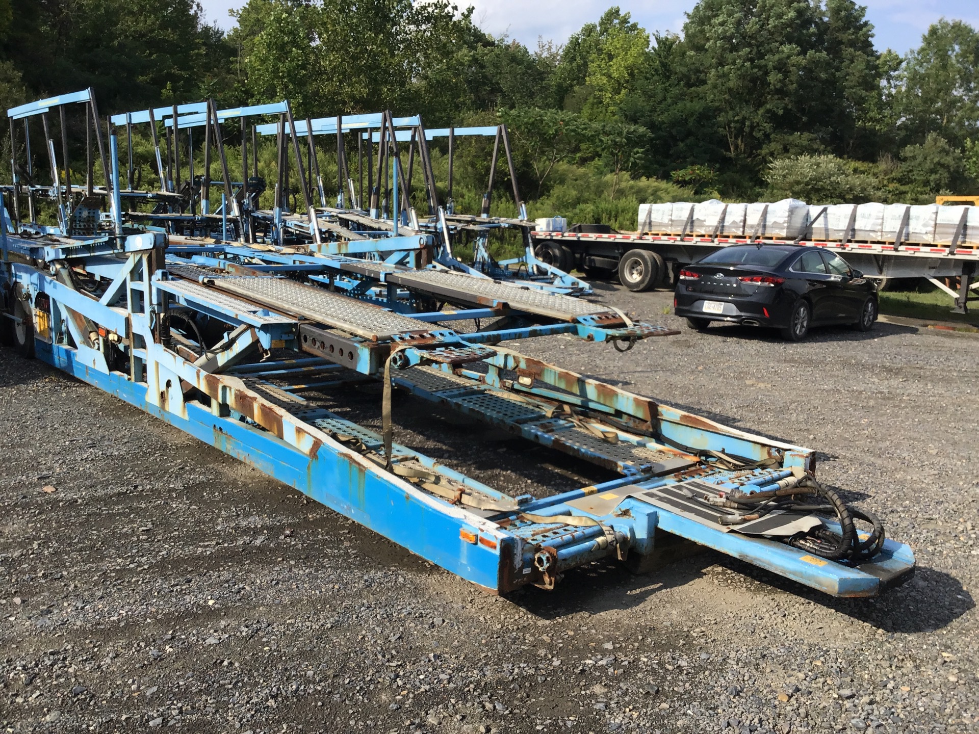 2013 Cottrell T/A Open Car Carrier Trailer