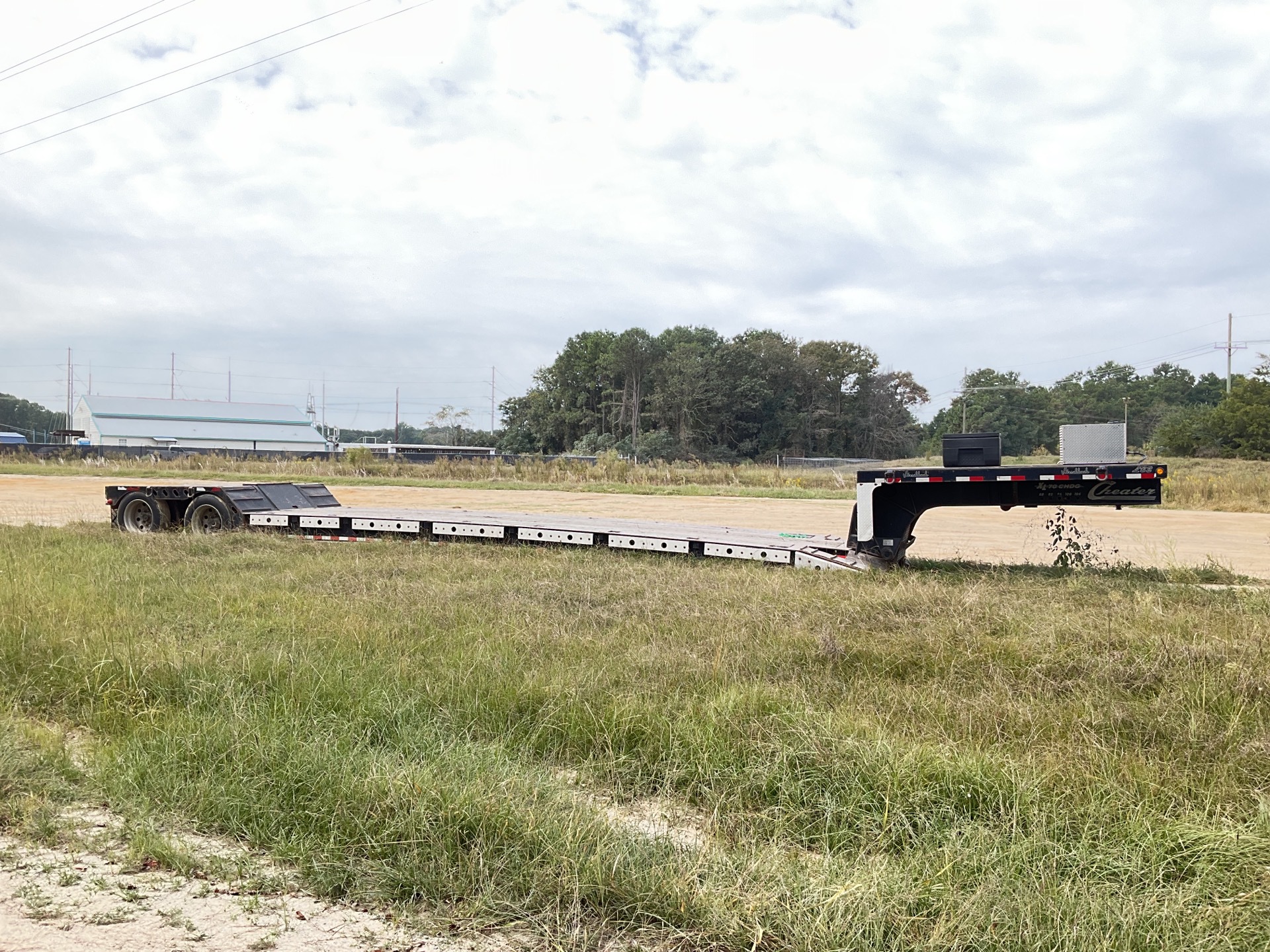 2007 X-L Specialized 25 ft T/A Removable Gooseneck Lowboy Trailer