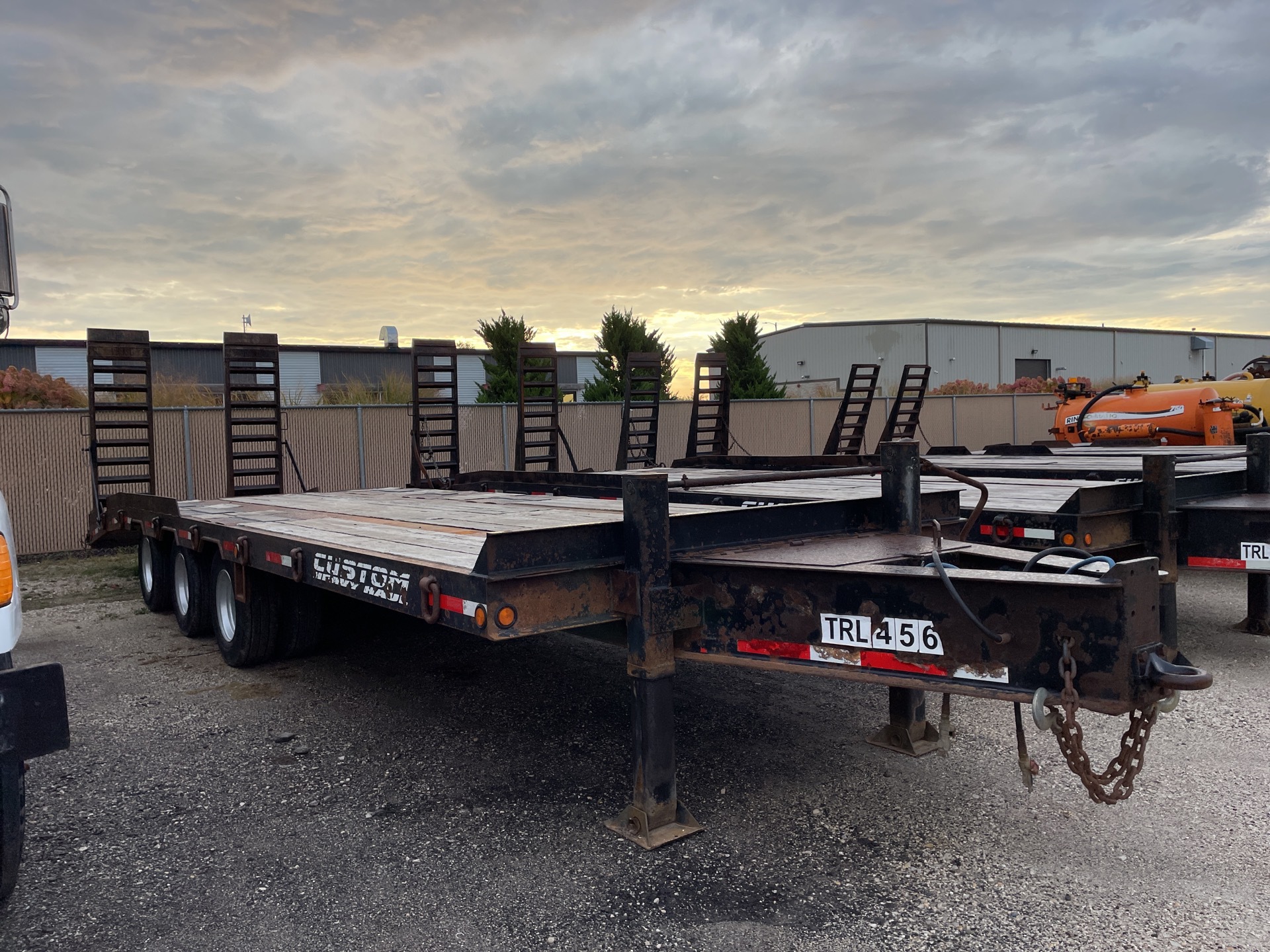 2012 Lucon 30 ft Tri/A Equipment Trailer