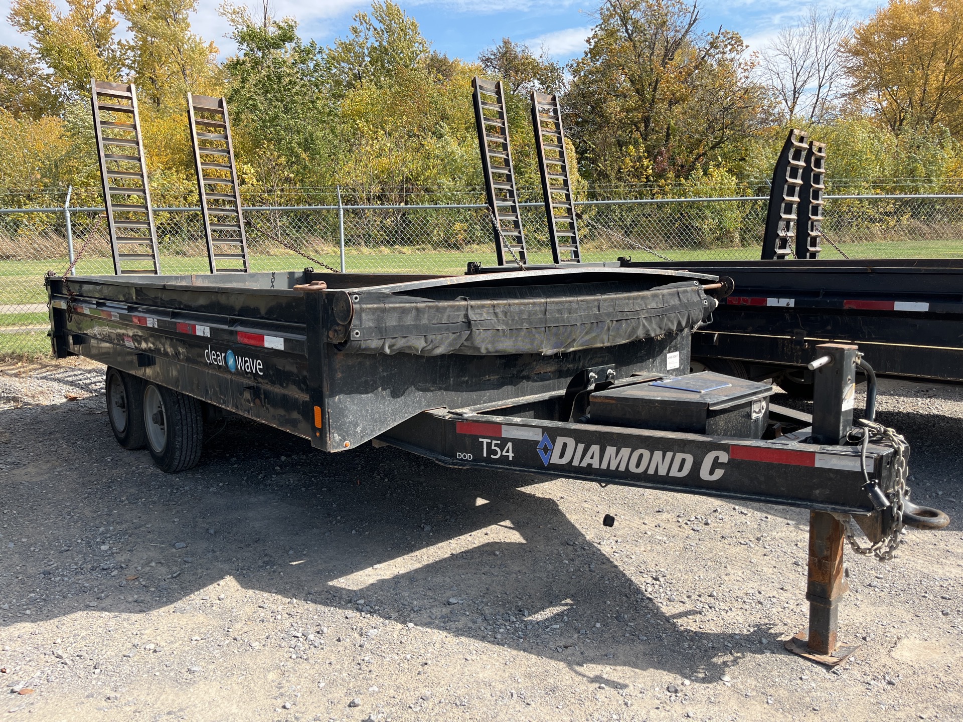 2020 Diamond C T/A End Dump Trailer
