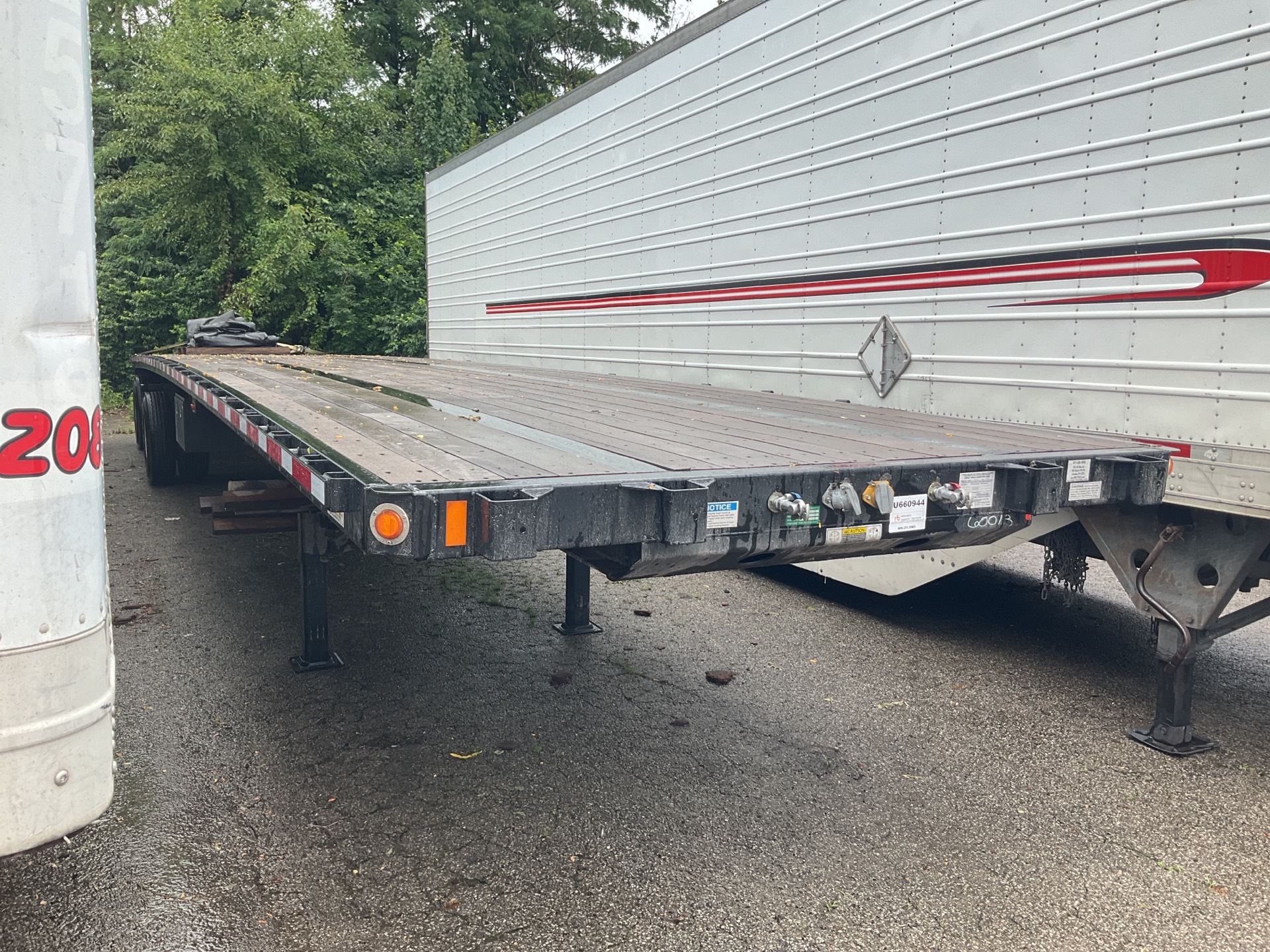 2023 Fontaine 48 ft T/A Flatbed Trailer