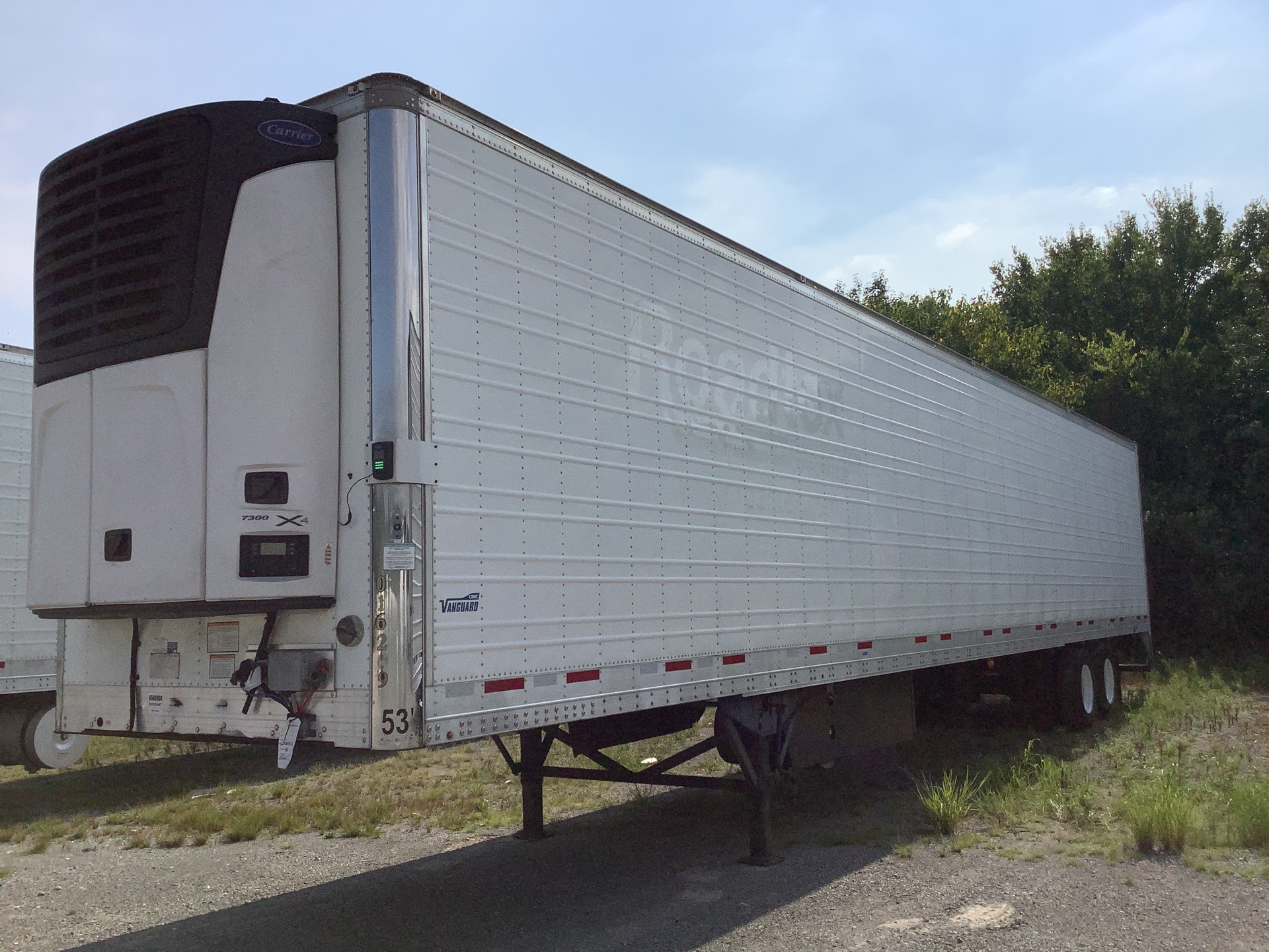 2019 CIMC 1RBR5305 53 ft x 102 in T/A Refrigerated Trailer