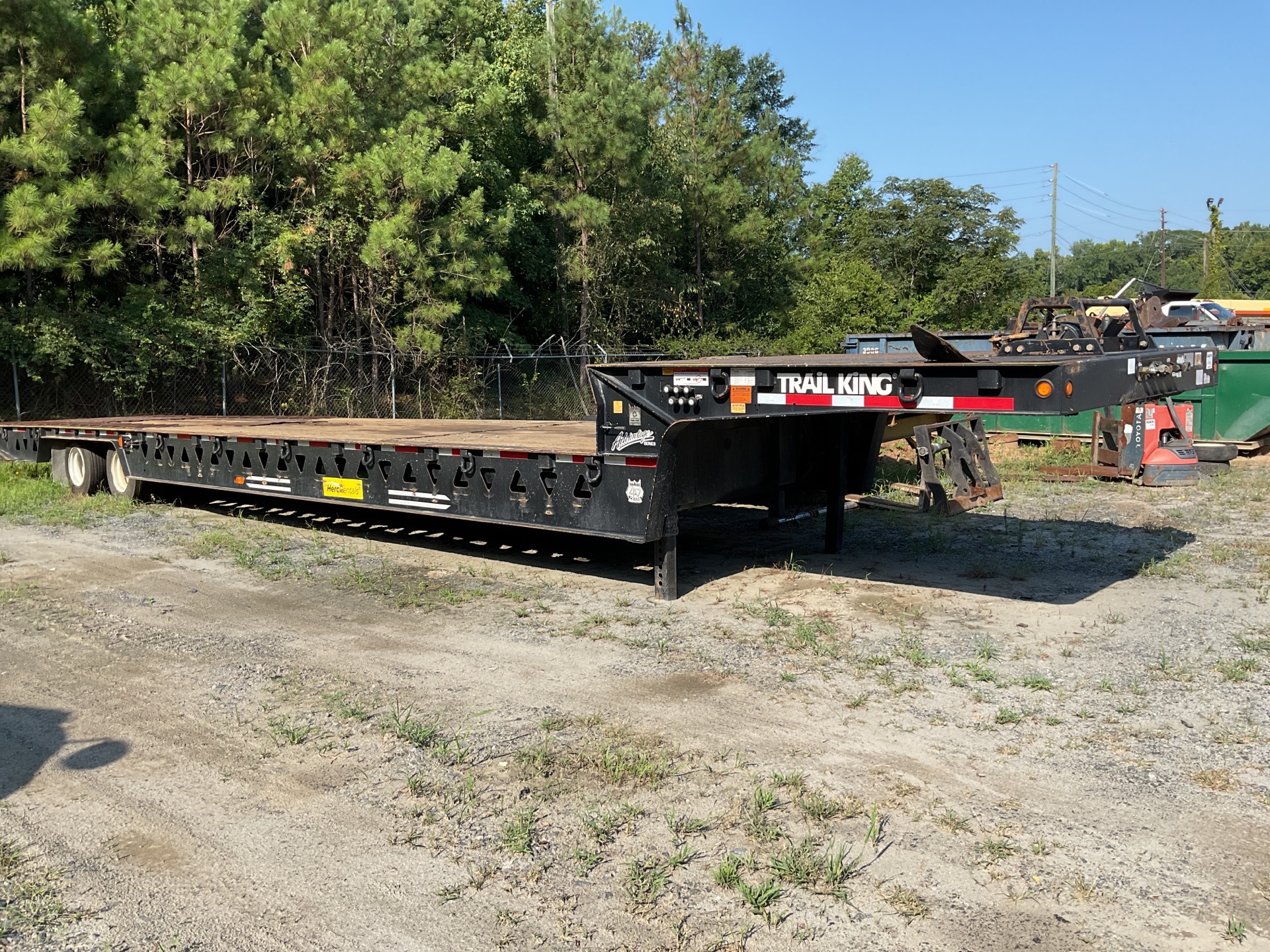 2015 Trail King TK80HT-482 T/A Hydraulic Tail Trailer