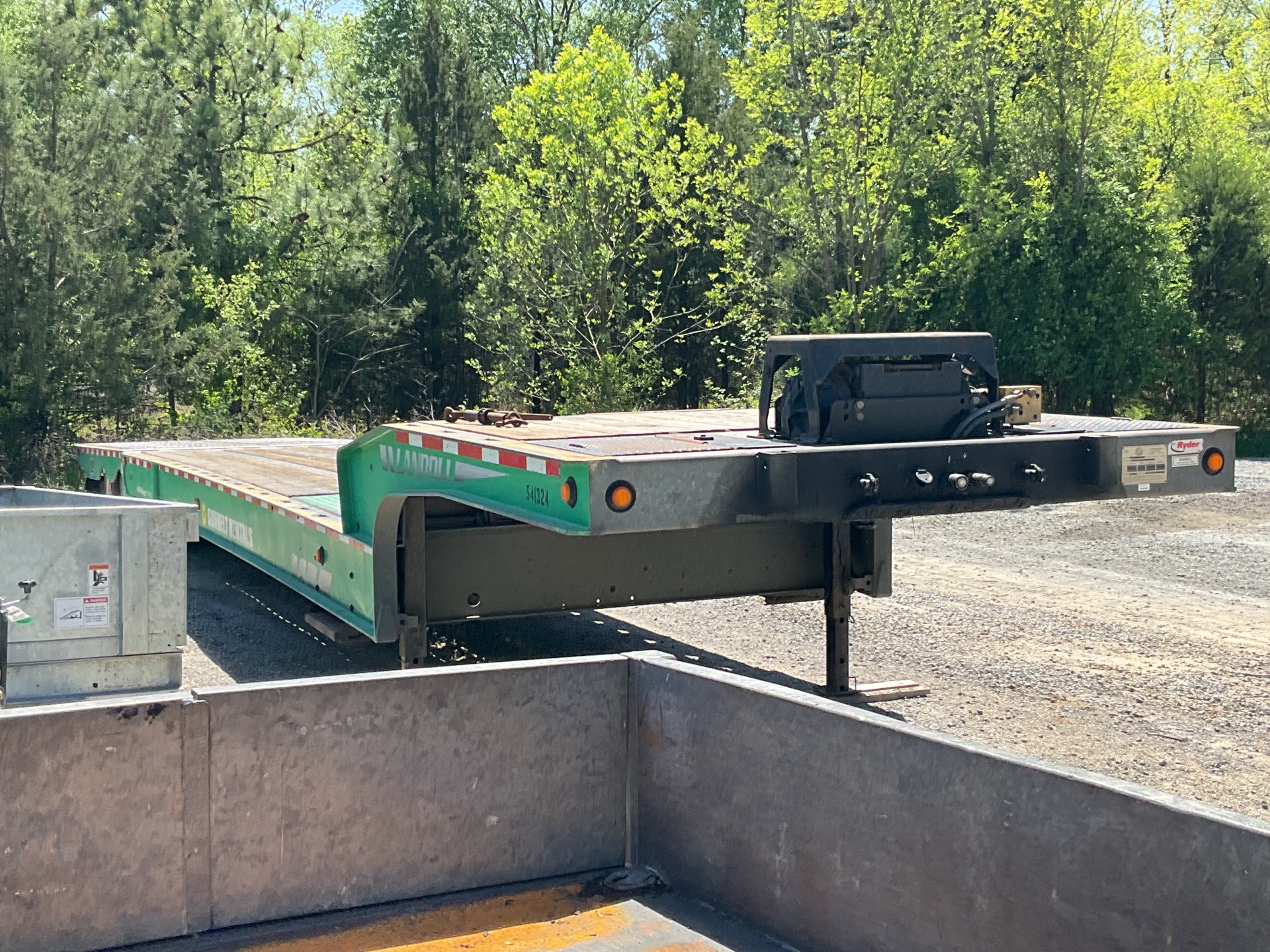 2013 Landoll 930C-51-15 41 ft T/A Gooseneck Hydraulic Tail Trailer