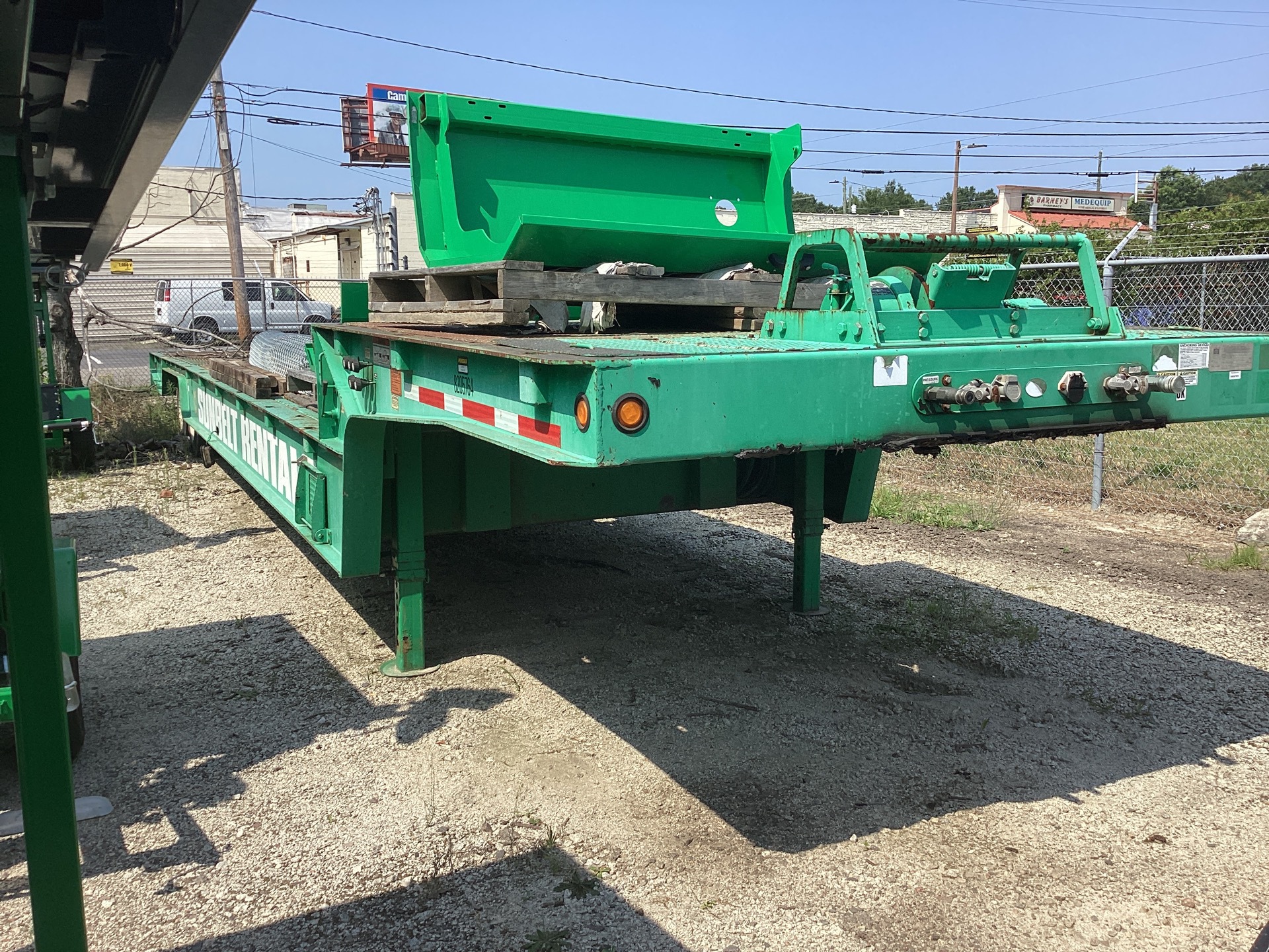 2013 Trail King TK80HT-482 48 ft T/A Hydraulic Tail Trailer