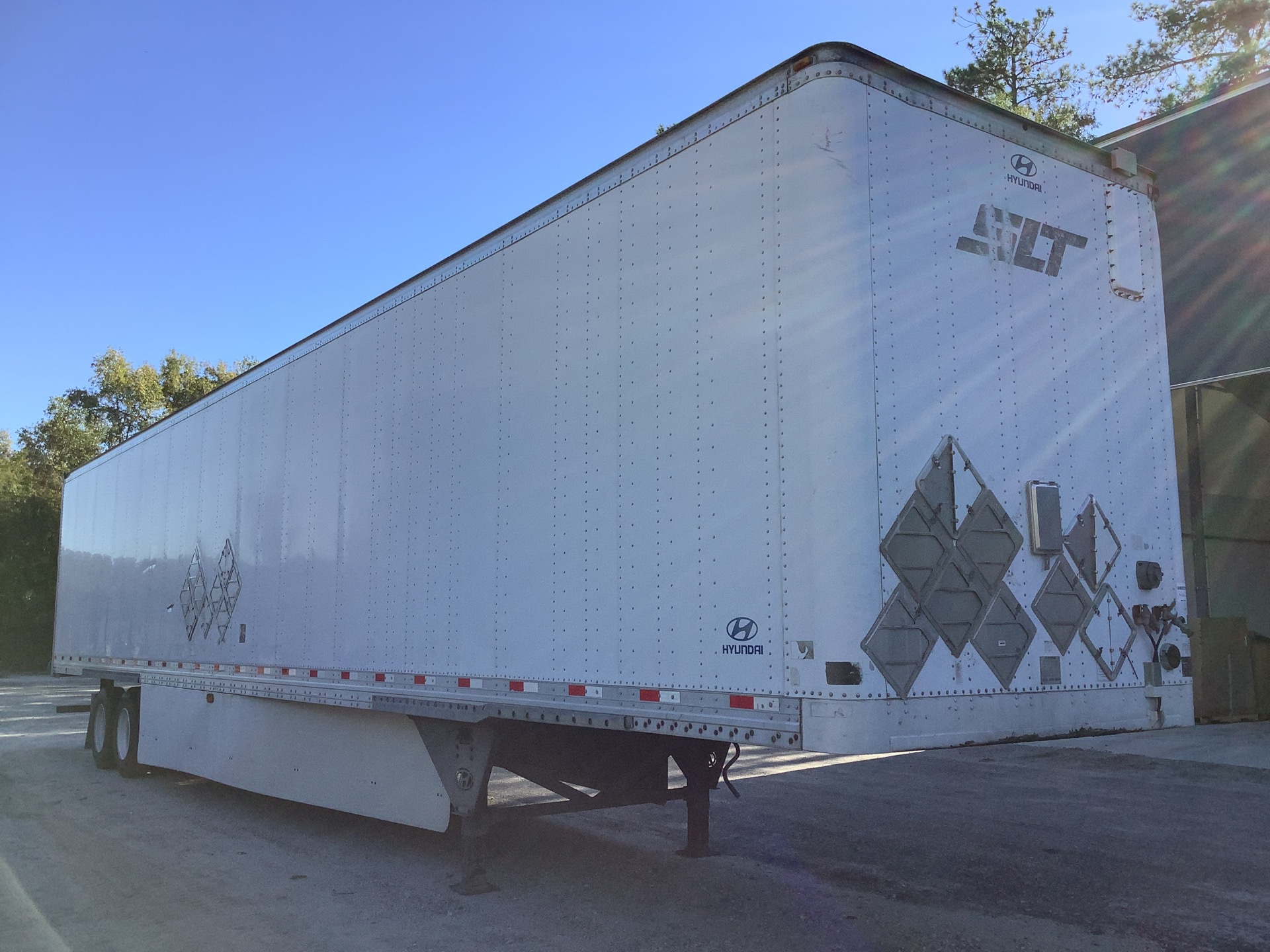 2008 Hyundai VI2530152-AJS 53 ft T/A Van Trailer