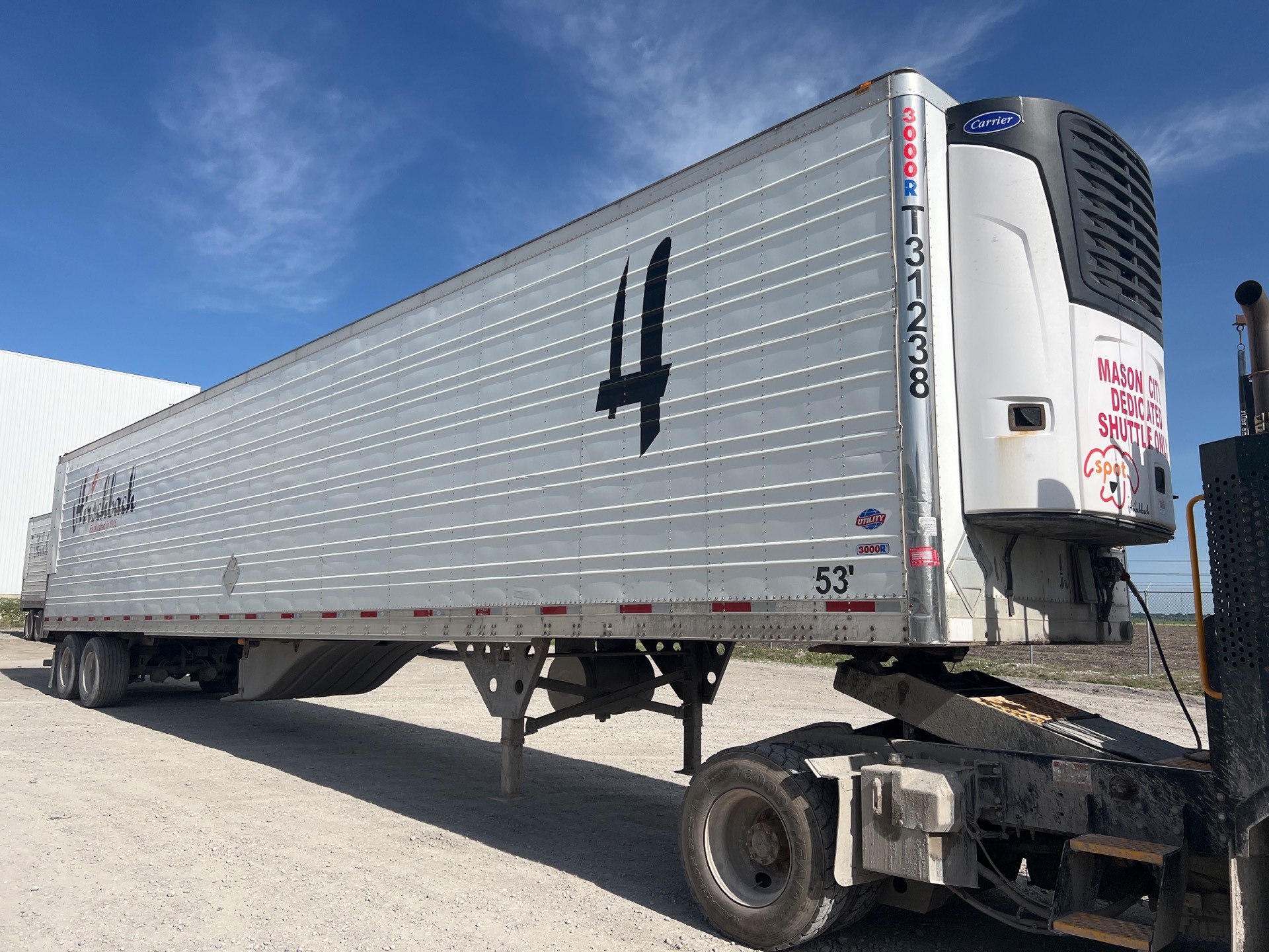 2013 Utility VS2RA 53 ft x 102 in T/A Refrigerated Trailer