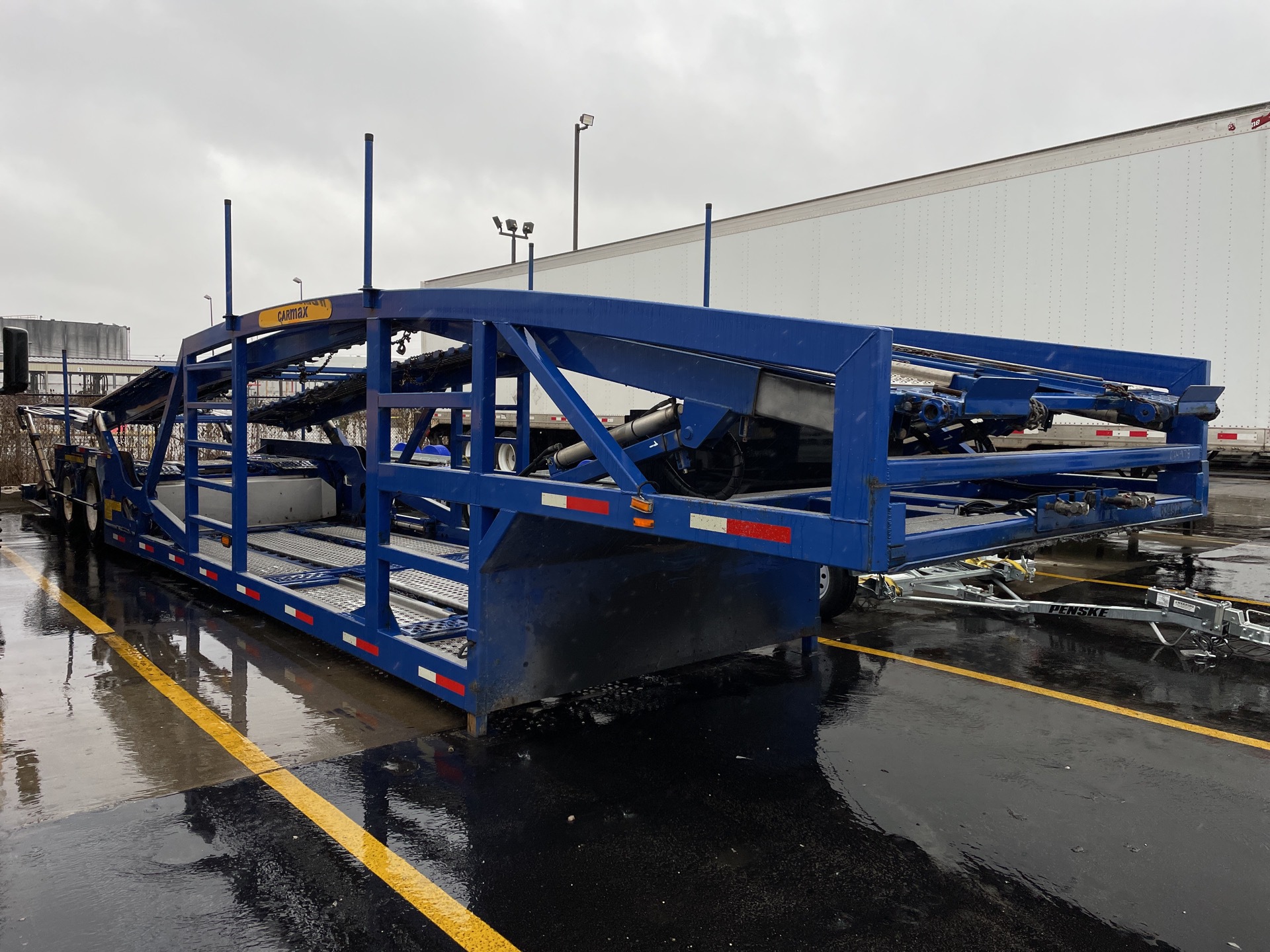 2012 Cottrell EZ4807 T/A Car Carrier Trailer