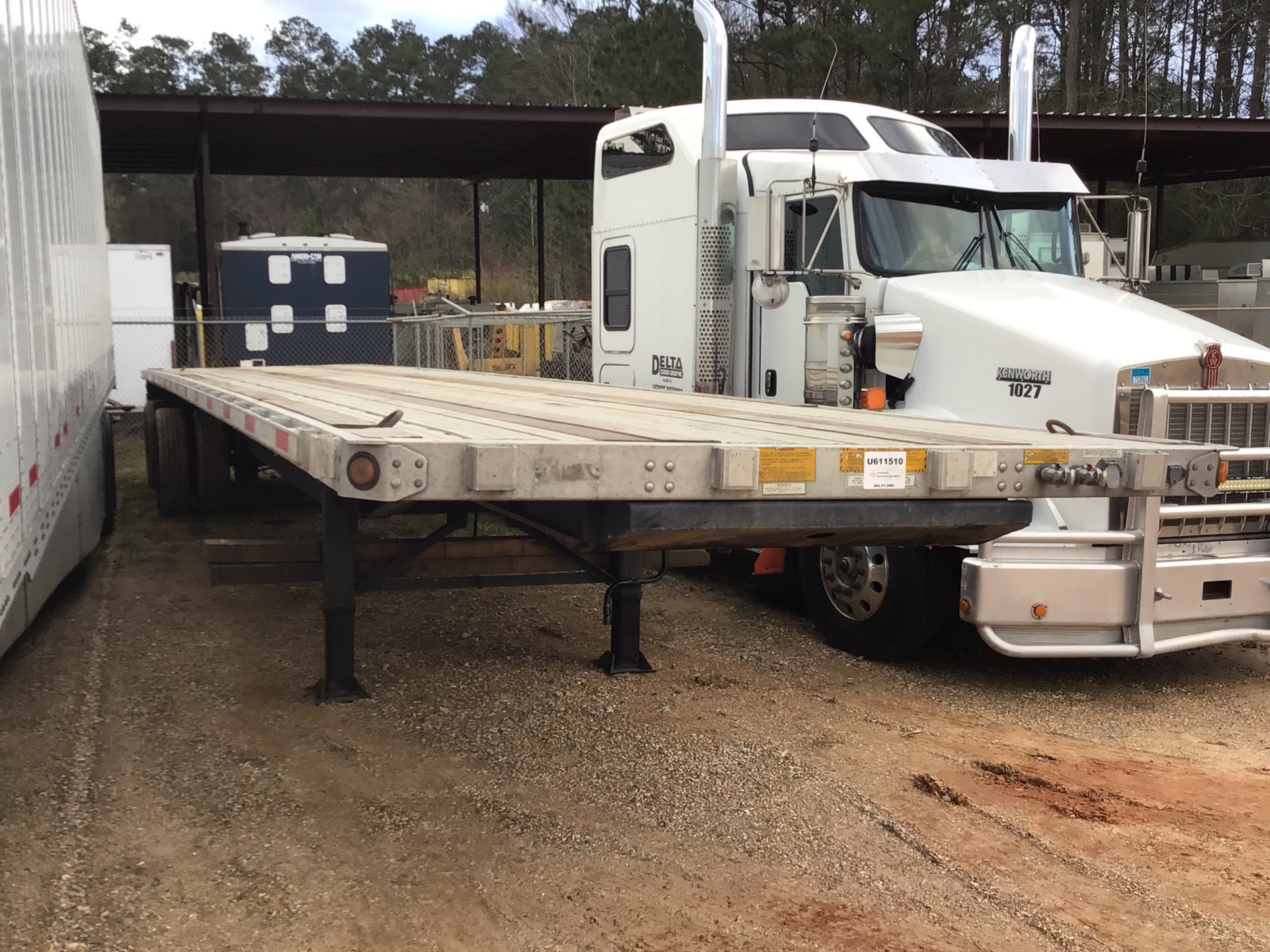 2005 Utility FS2CHA 48 ft T/A Flatbed Trailer