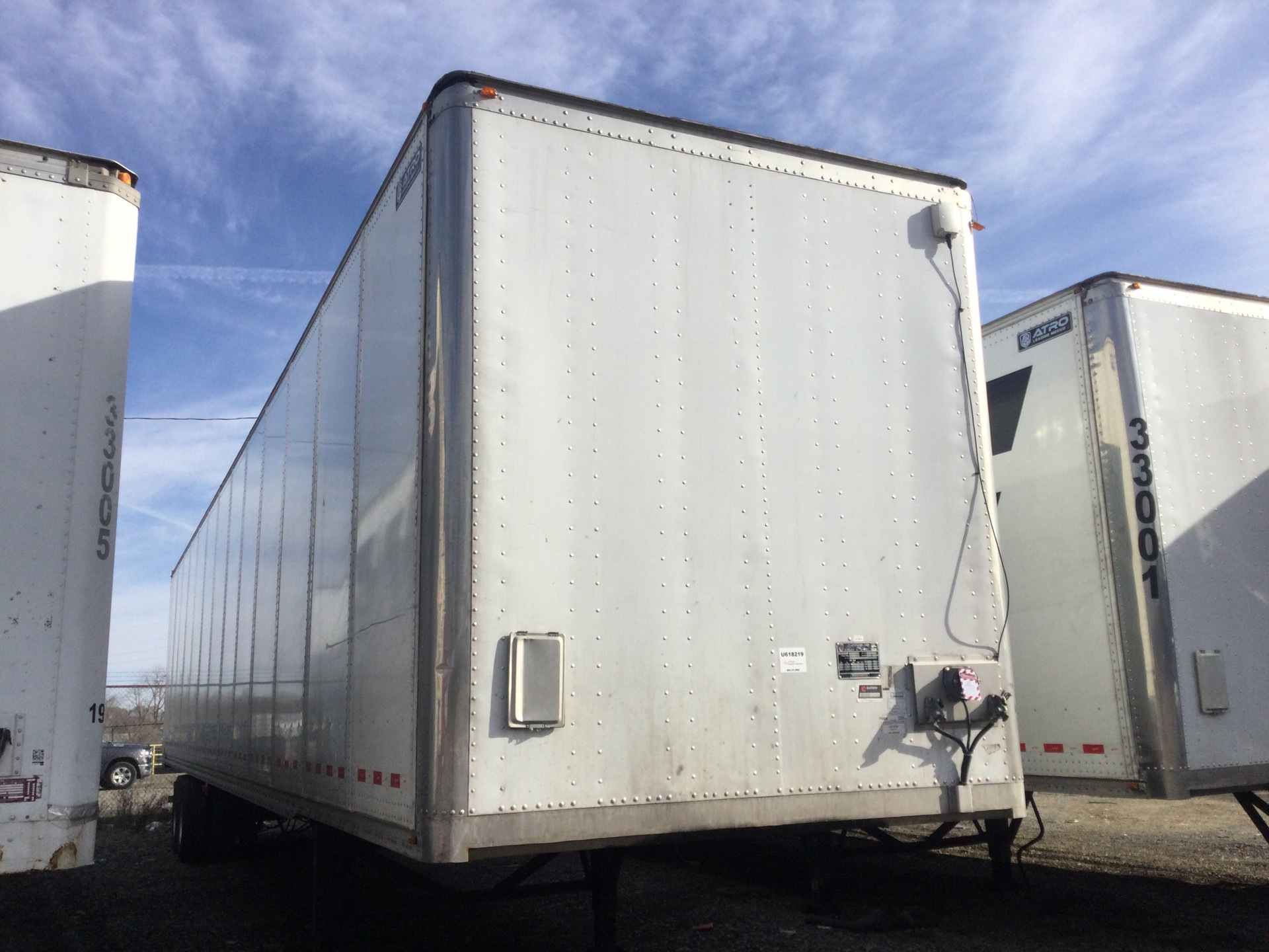 2022 Atro 53 ft x 102 in T/A Van Trailer