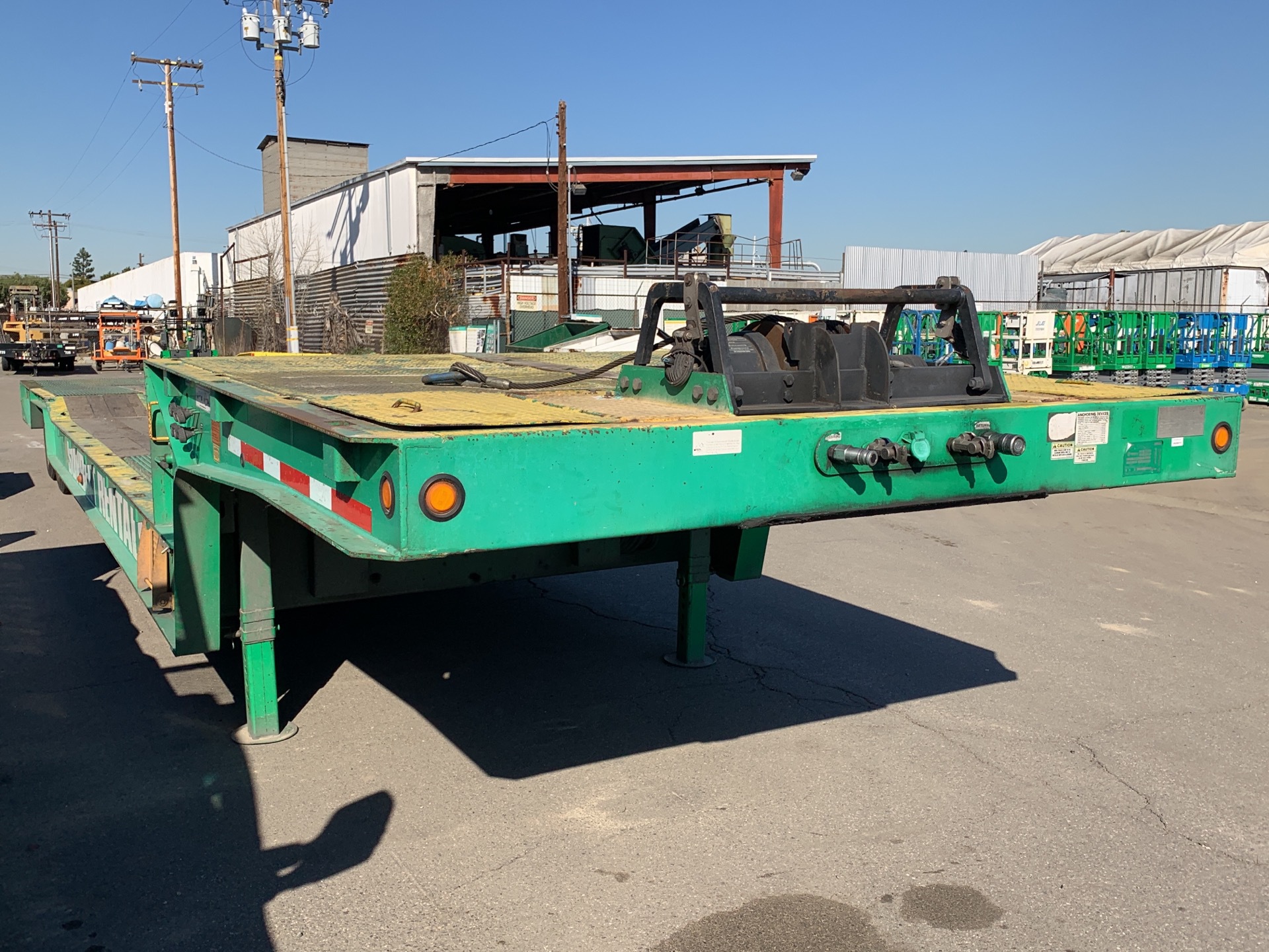 2016 Trail King TK80HT482 T/A Hydraulic Tail Trailer