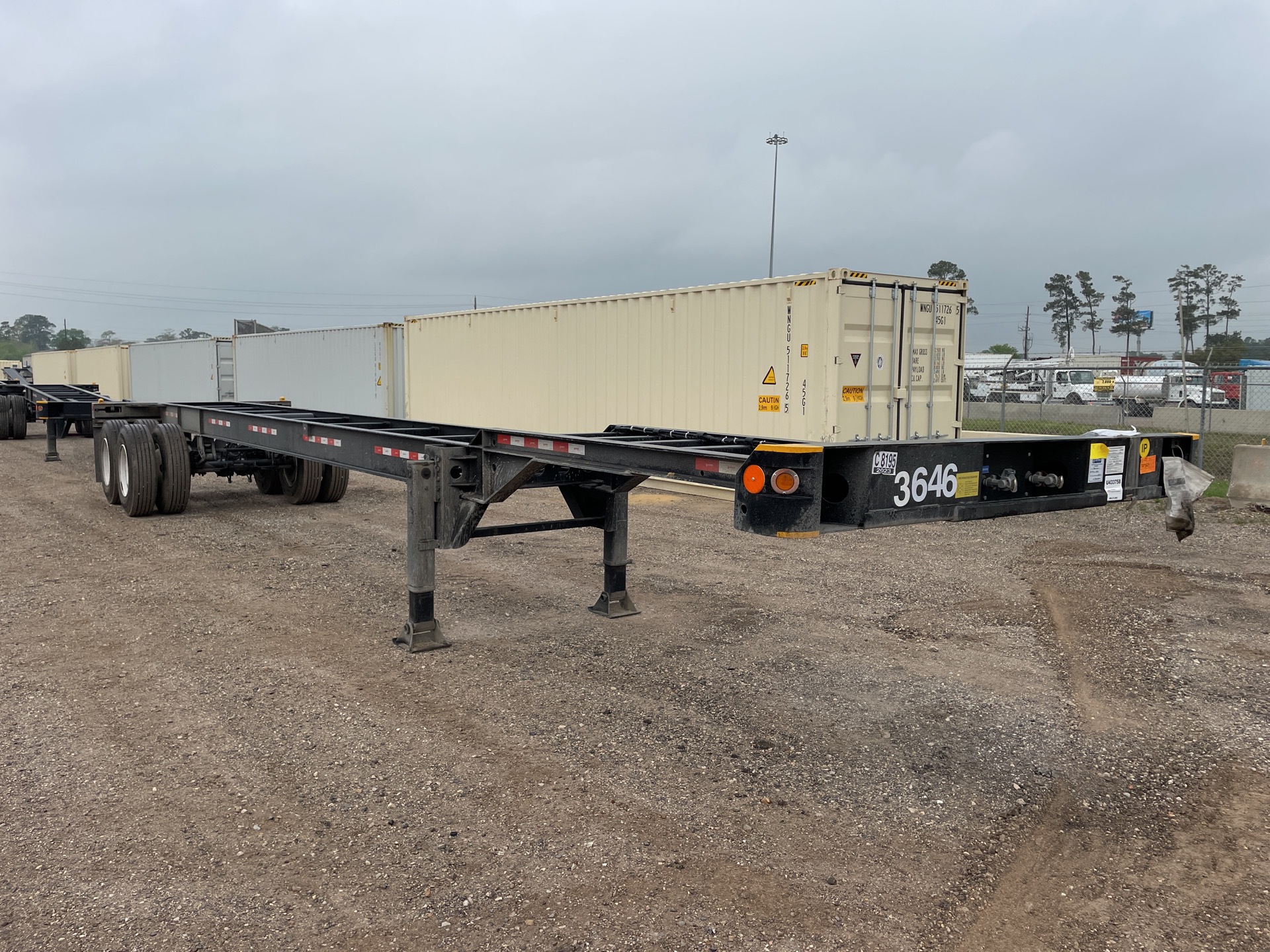 2023 Atro 40 ft T/A Container Trailer (Unused)