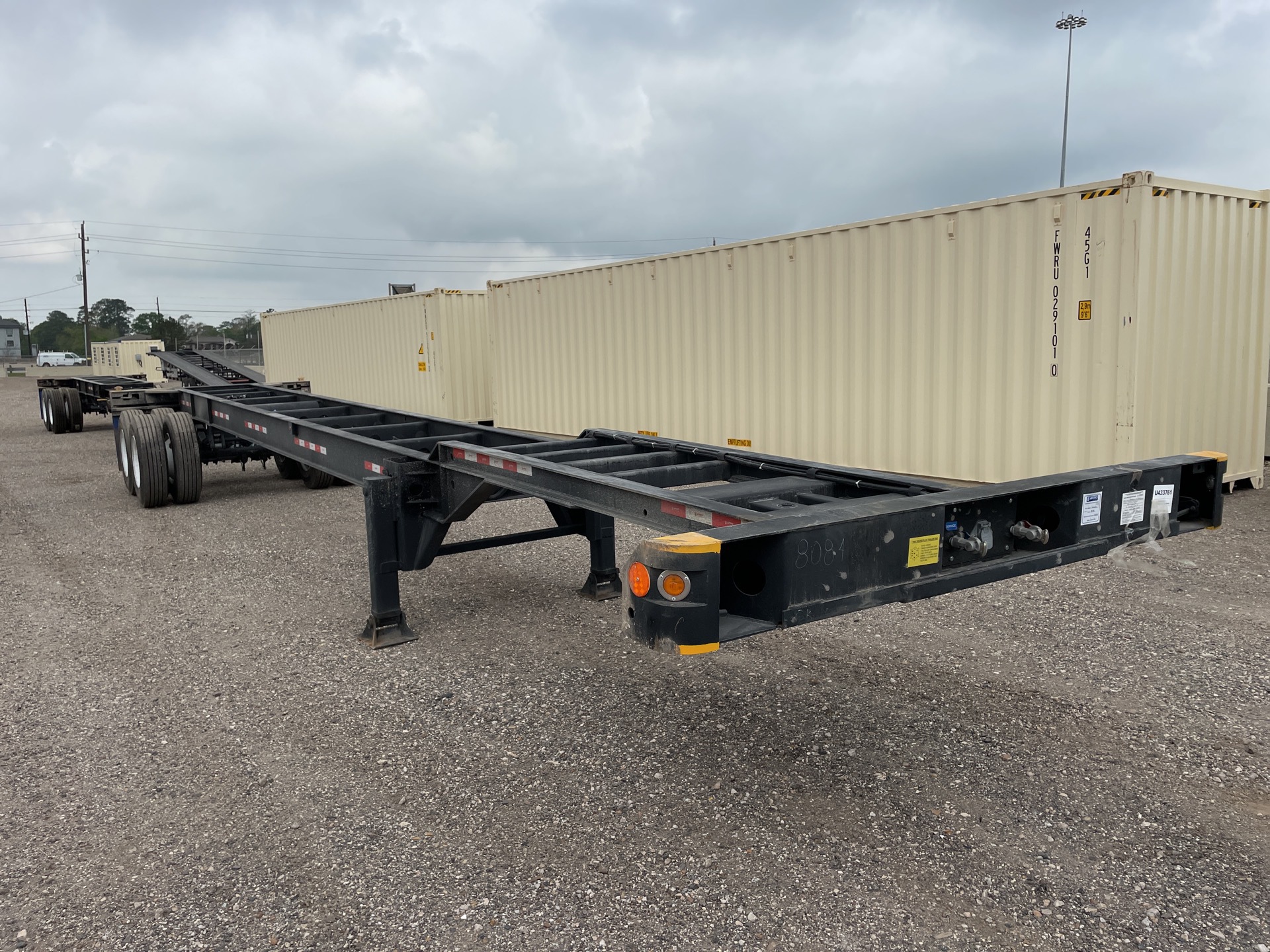 2023 Atro 40 ft T/A Container Trailer (Unused)