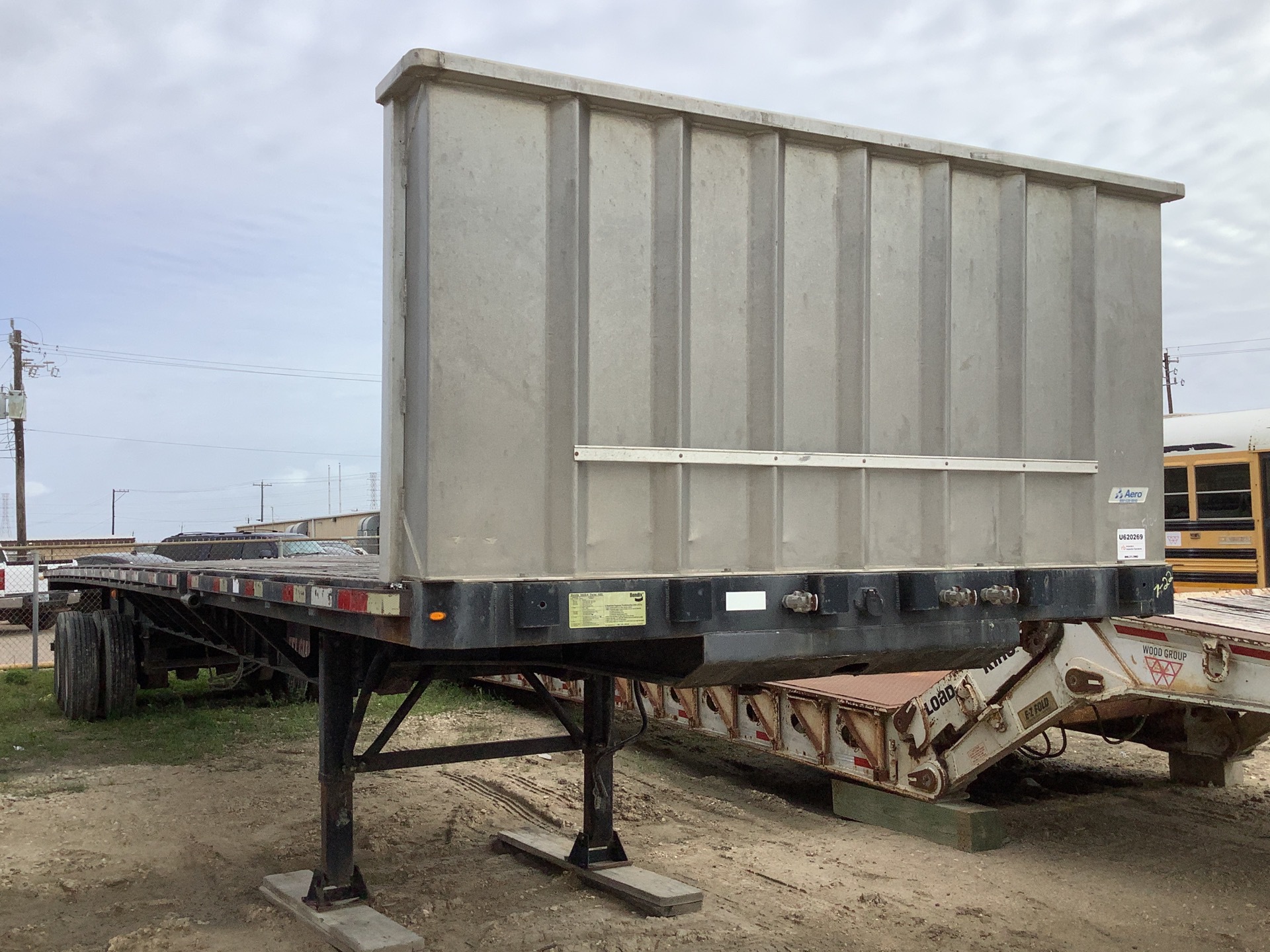 2014 Dorsey 48 ft T/A Flatbed Trailer