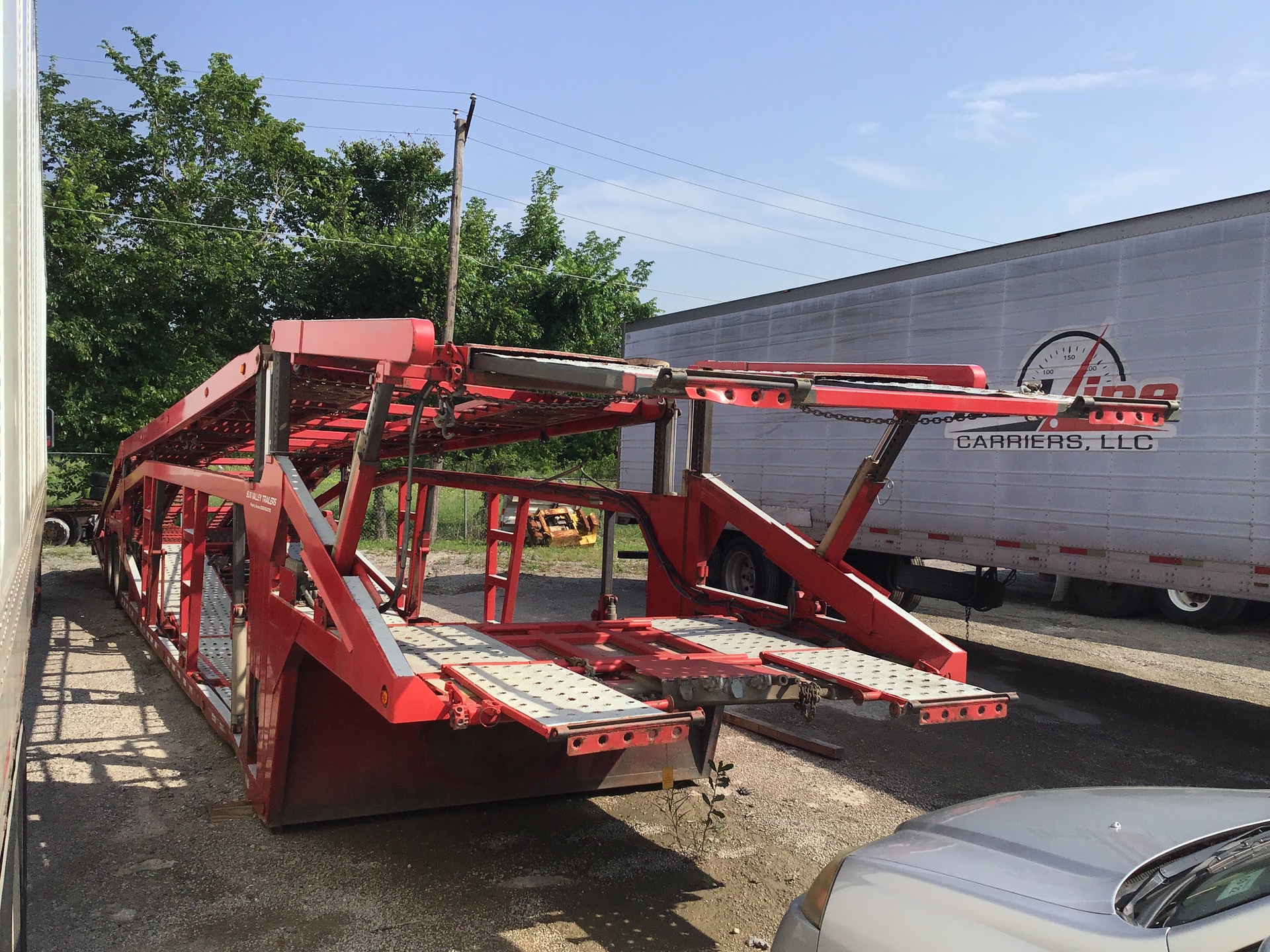 2013 Sun Valley  T/A 8 Car Open Car Carrier Trailer