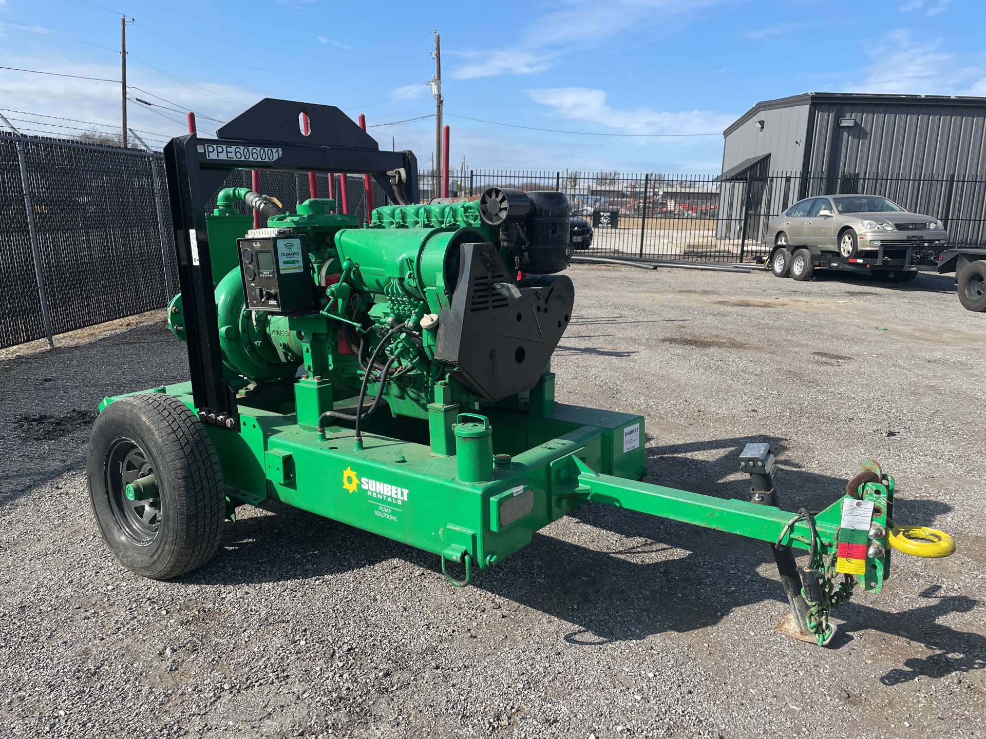 2016 Pioneer PP66S12L71E038 Trailer-Mounted Water Pump