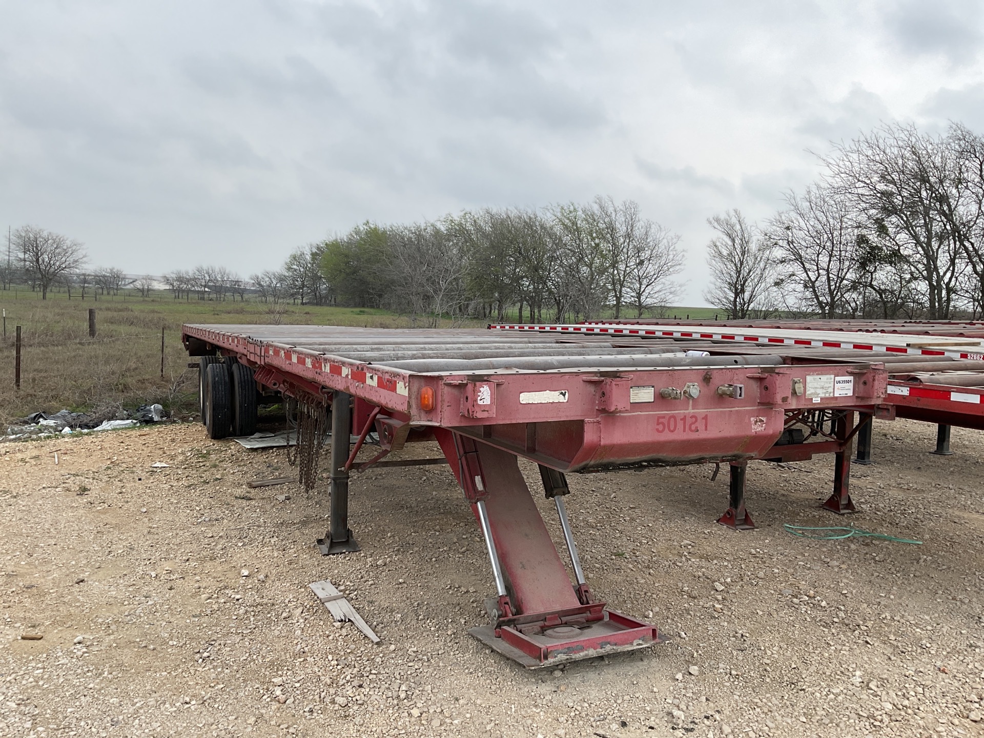 2000 Haulin T-26 T/A Truss Trailer