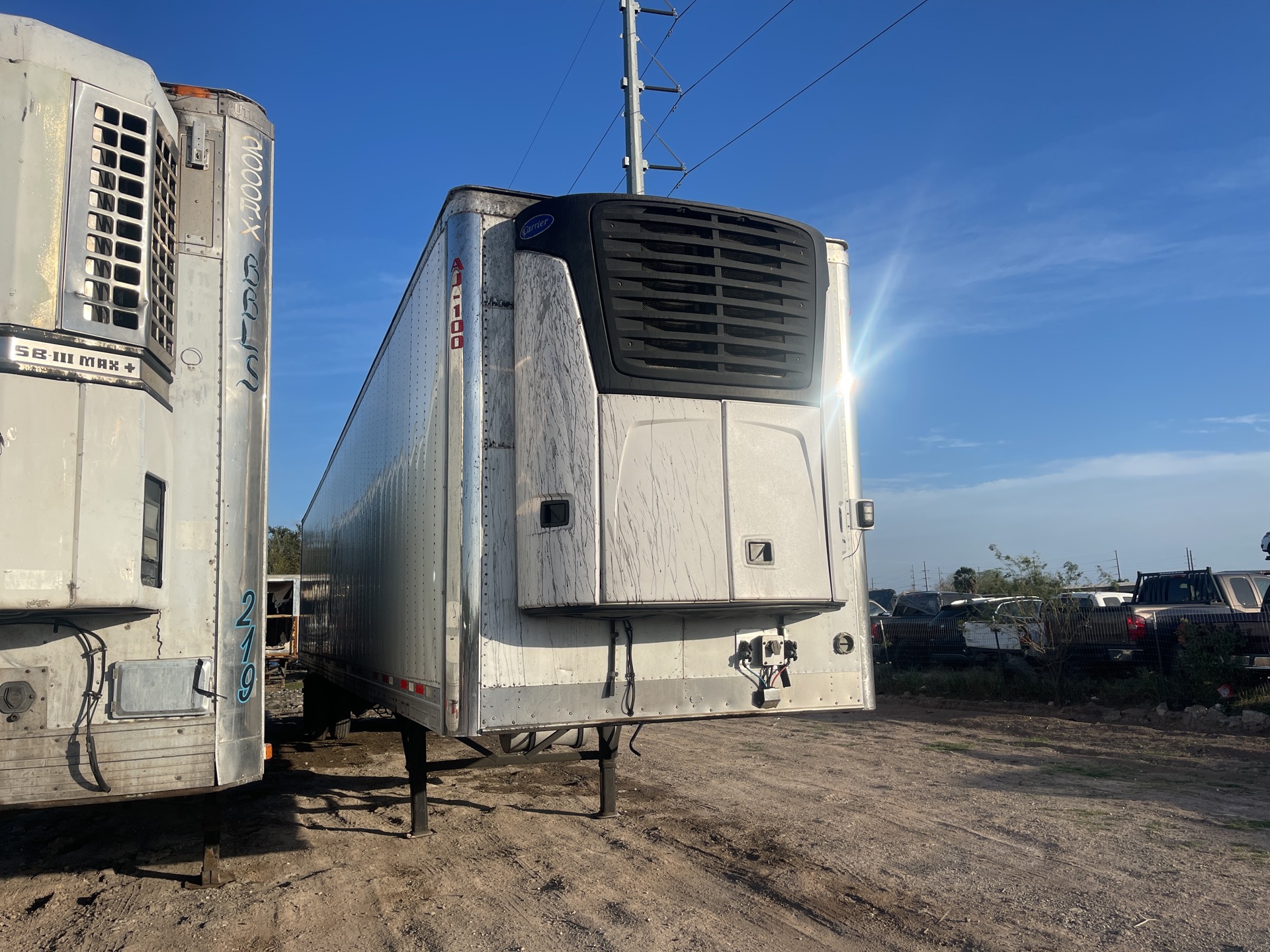 2015 Wabash RFALHSA 53 ft T/A Refrigerated Trailer