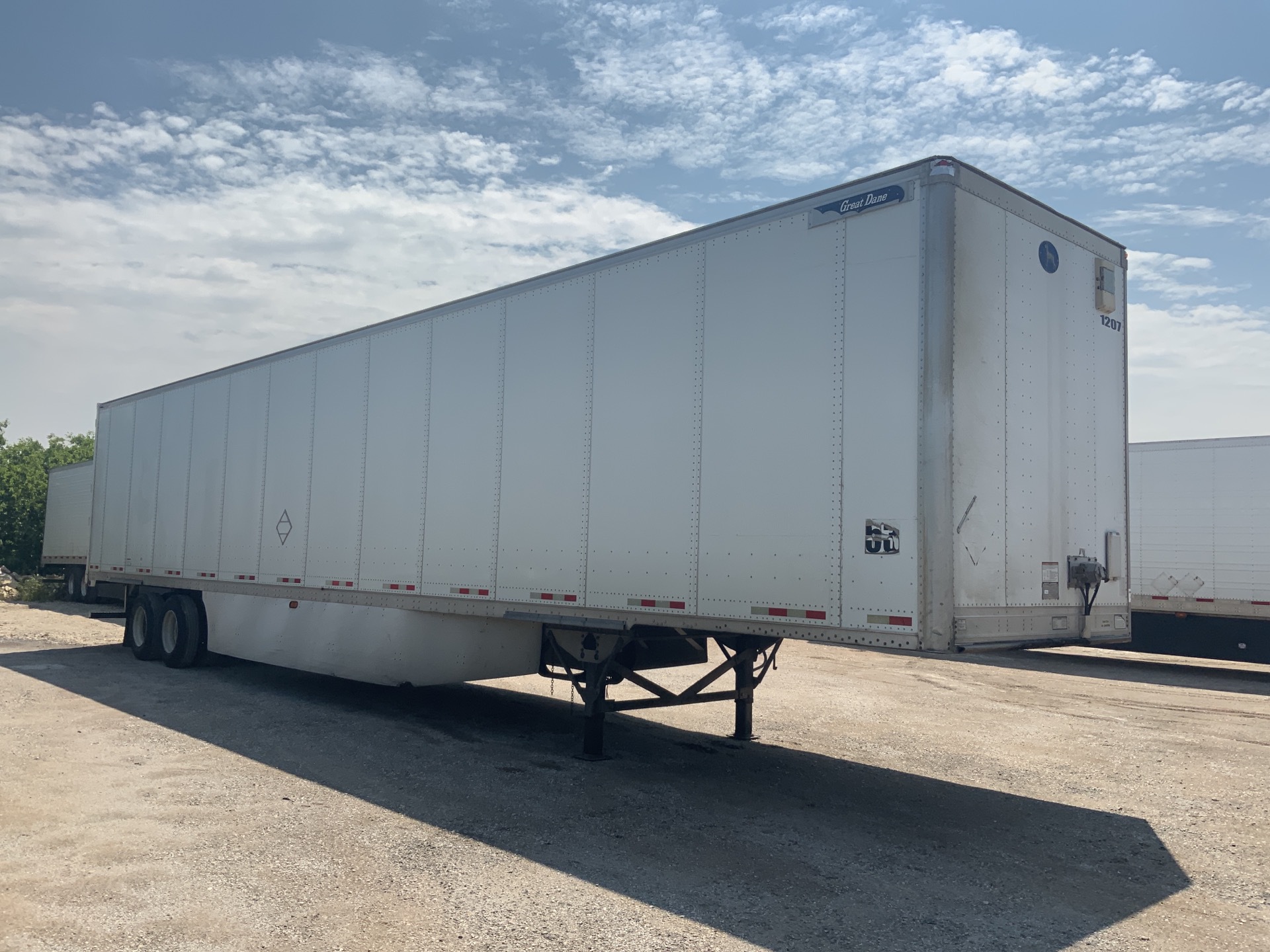 2012 Great Dane  53 ft x 102 in T/A Van Trailer