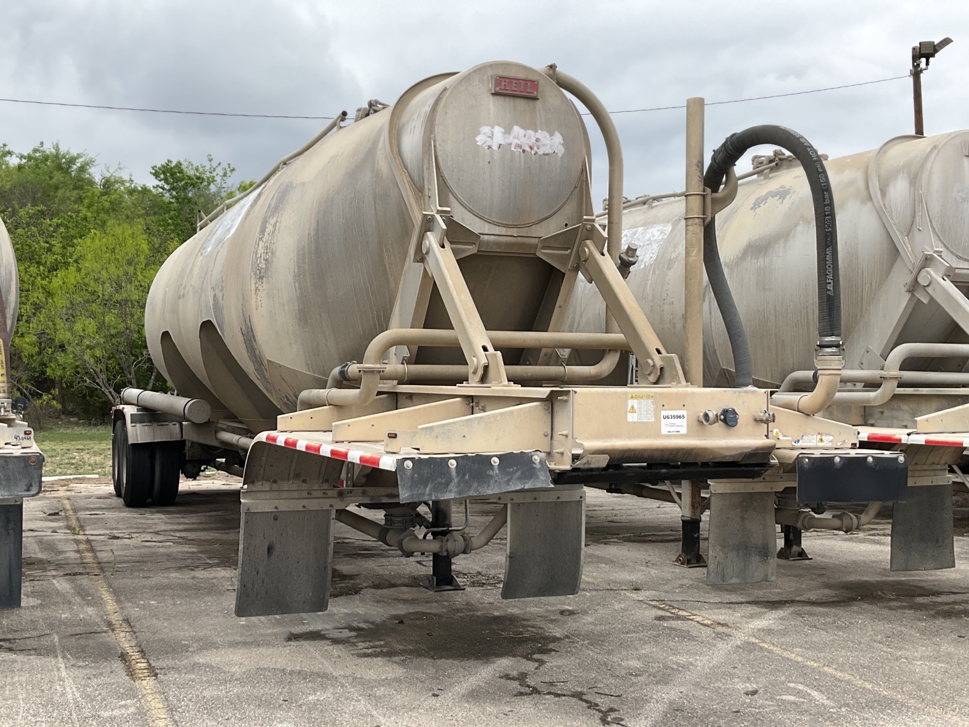 2013 Heil 1040 cft T/A Pneumatic Bulk Trailer