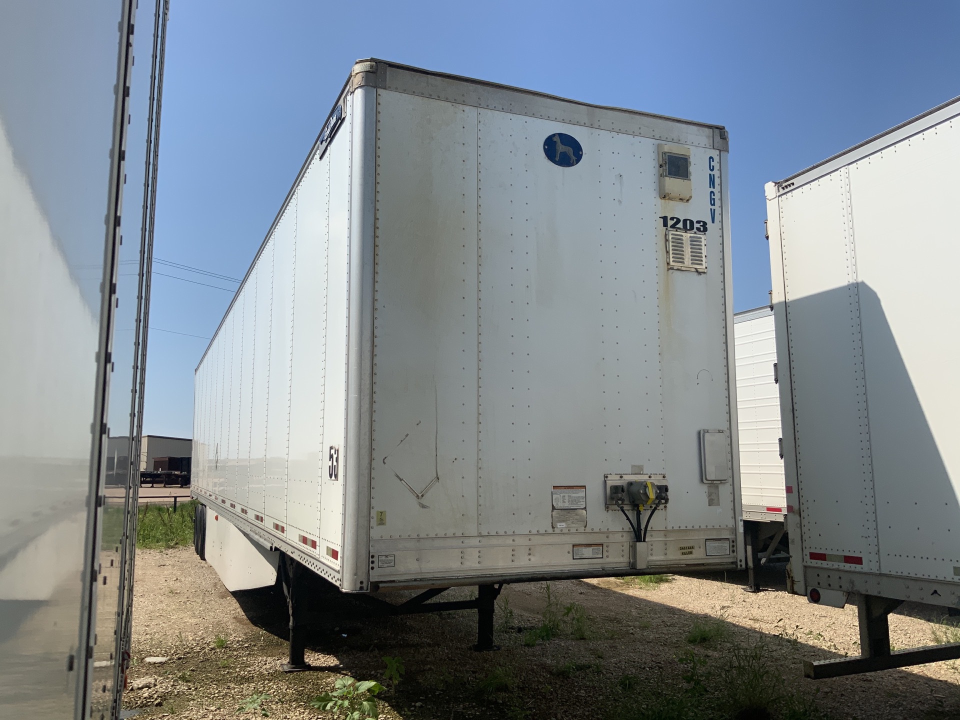 2012 Great Dane  53 ft T/A Van Trailer