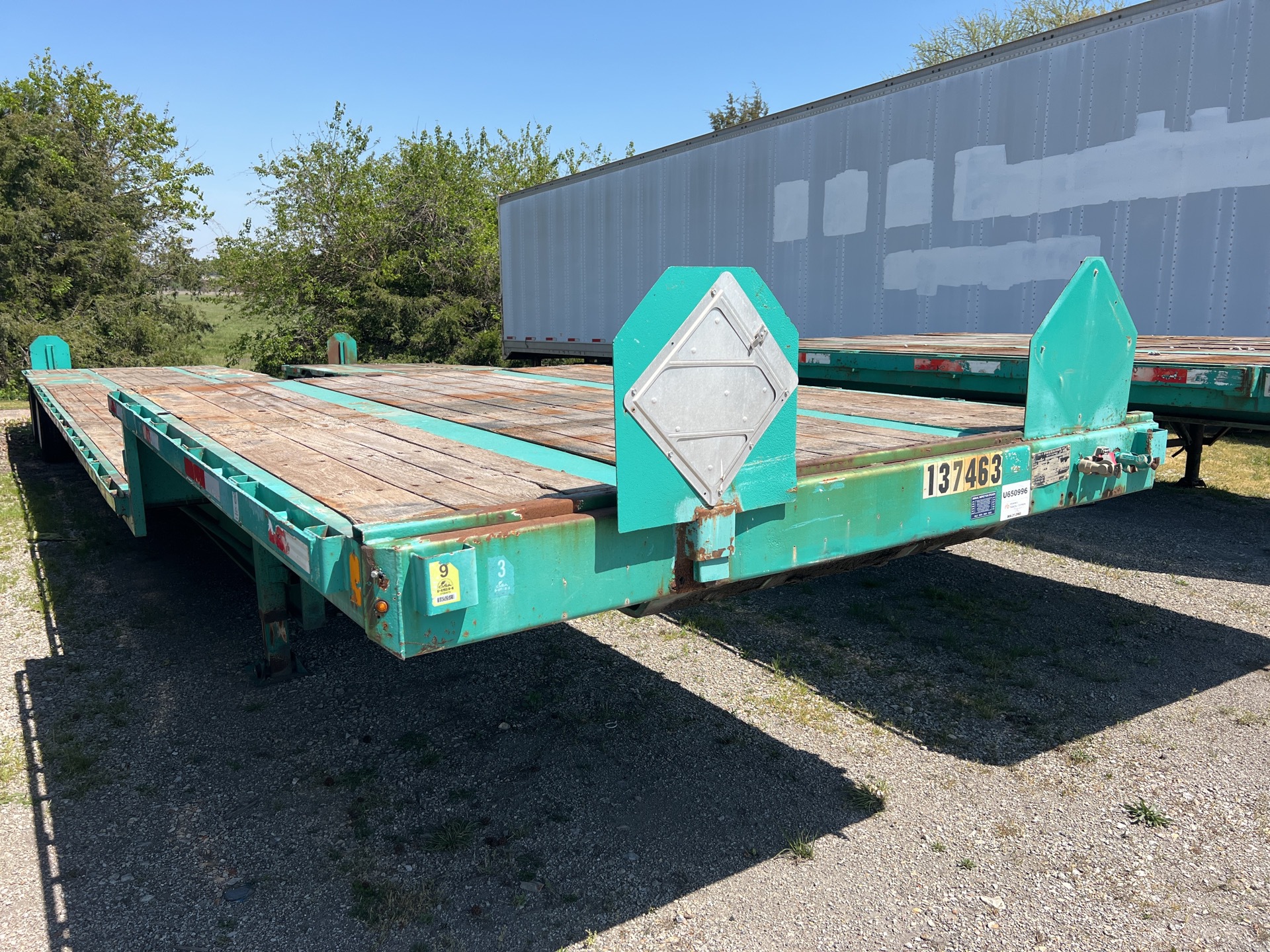 1995 Fruehauf 48 ft T/A Step Deck Trailer