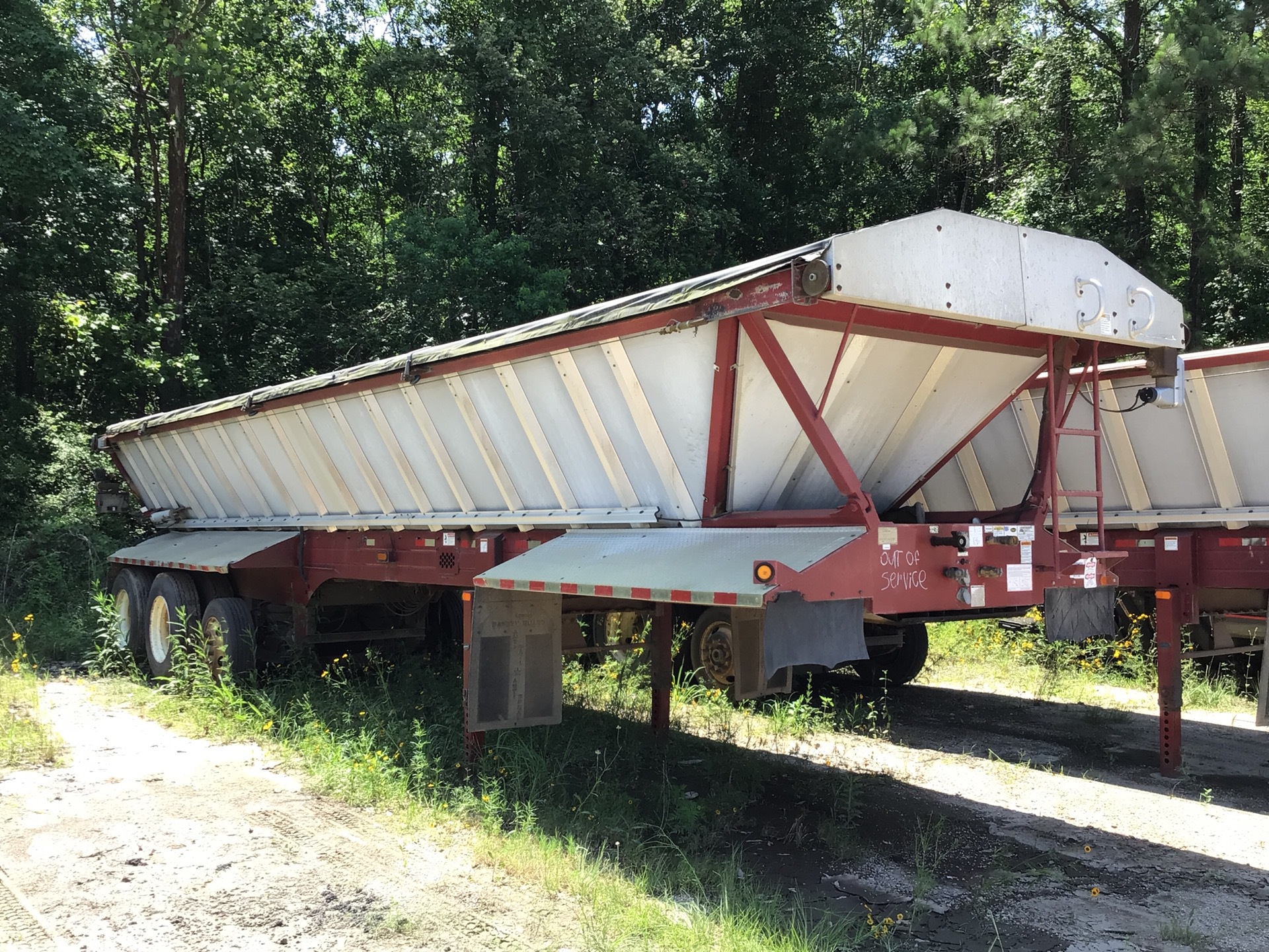 2010 Etnyre V1631 30 ft Tri/A Asphalt Live Bottom Trailer