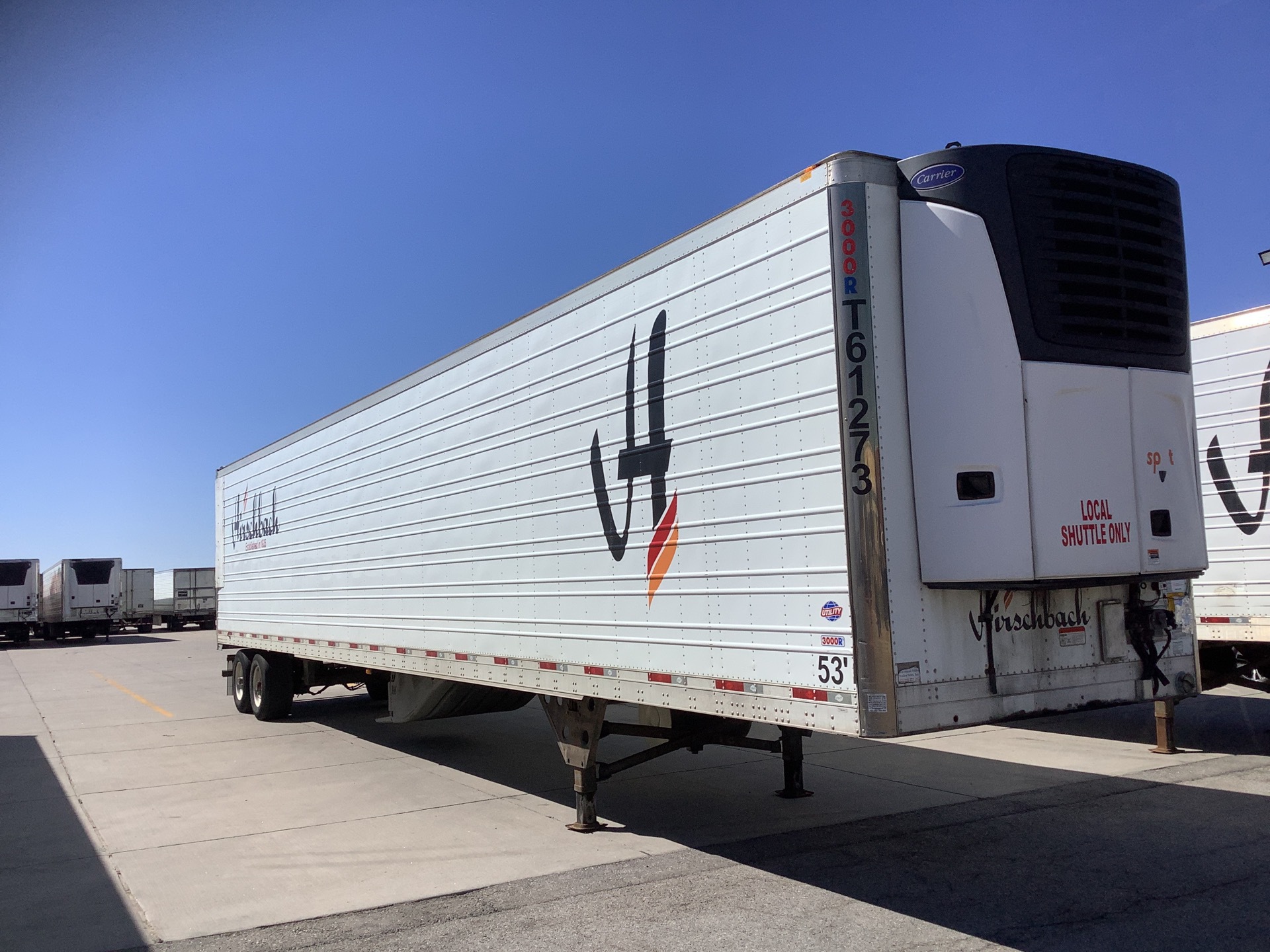 2016 Utility VS2RA 53 ft x 102 in T/A Refrigerated Trailer