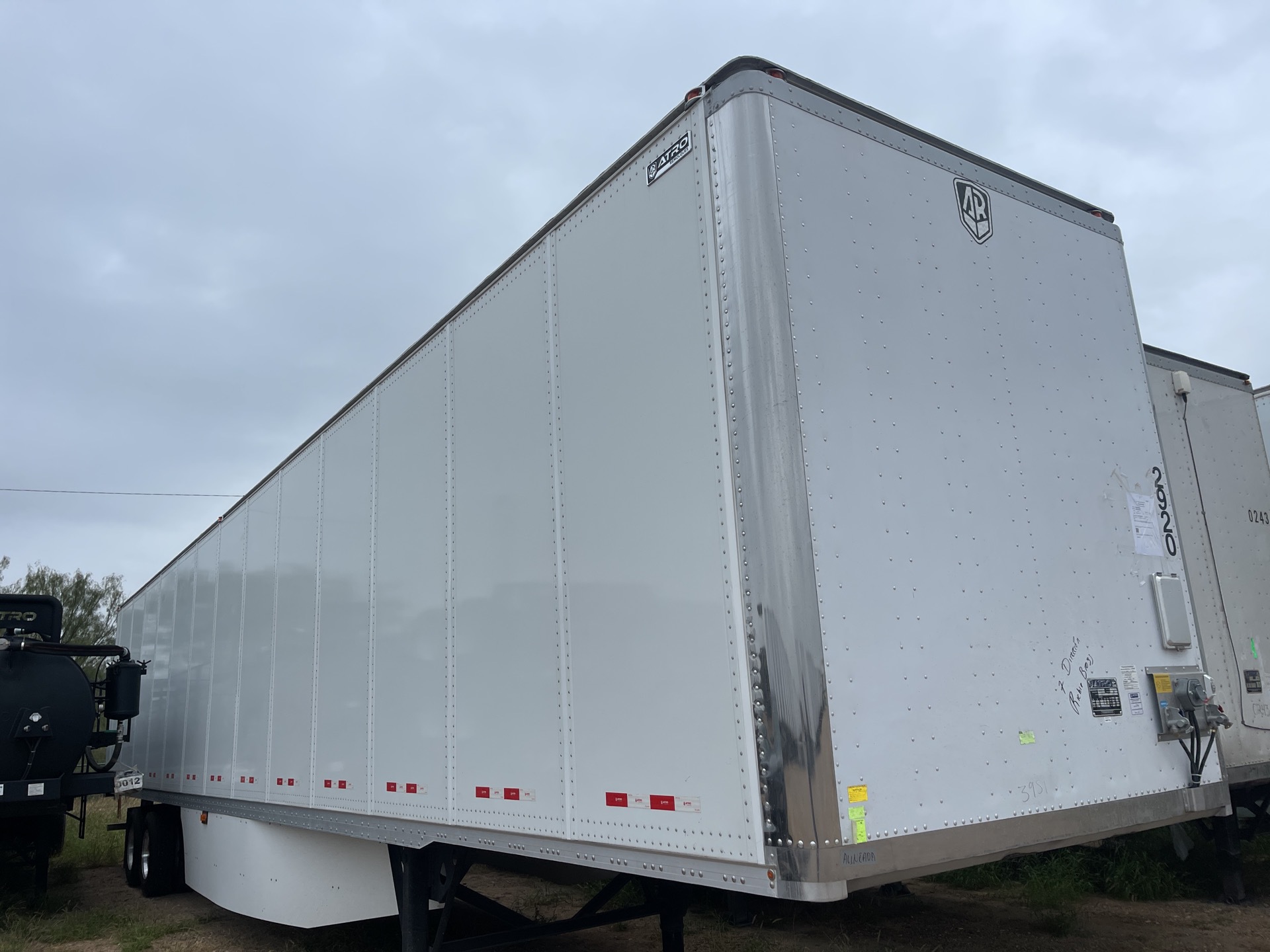2023 Atro 53 ft x 102 in T/A Van Trailer (unused)