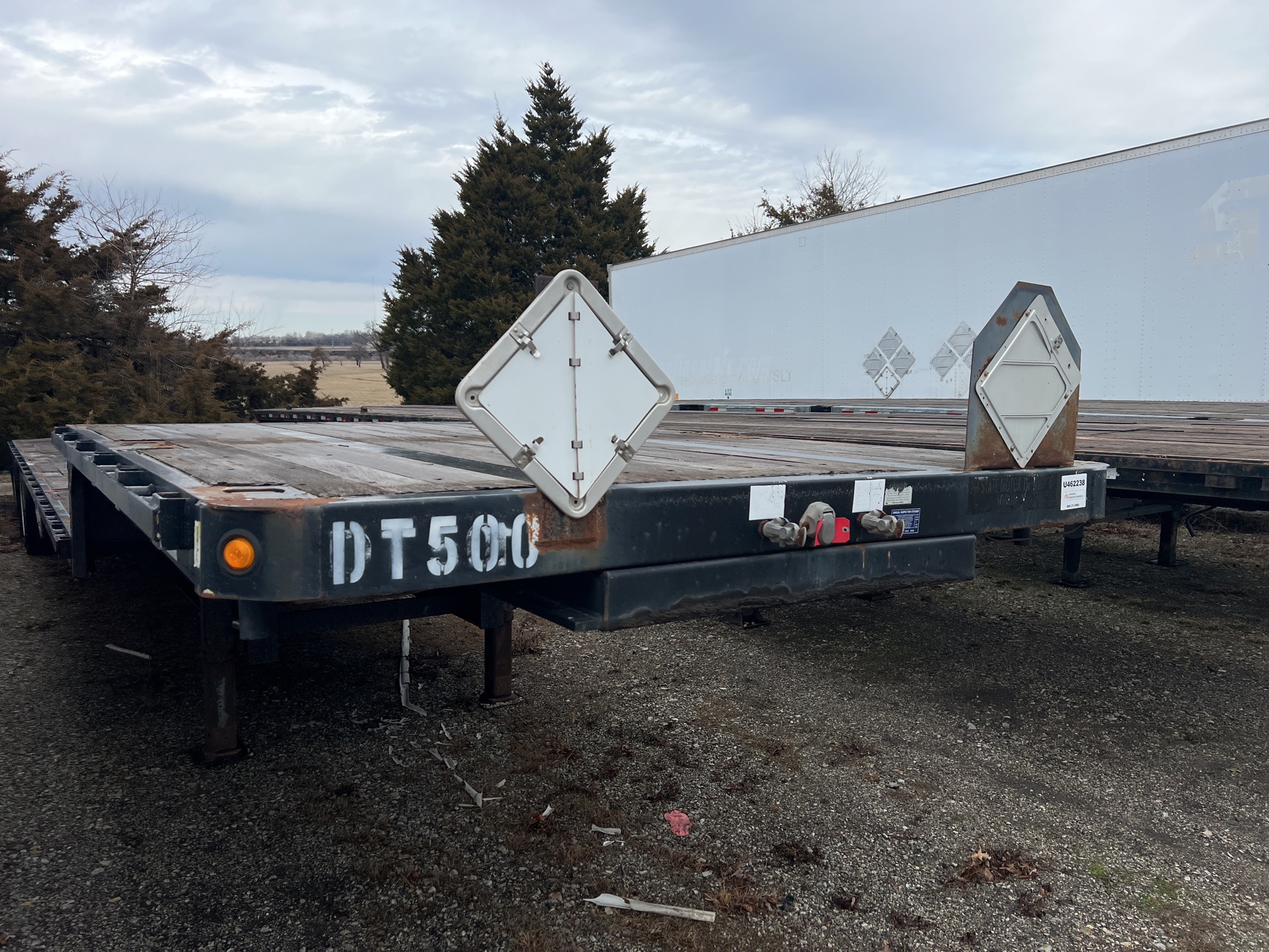 2012 Pratt 48 ft T/A Step Deck Trailer