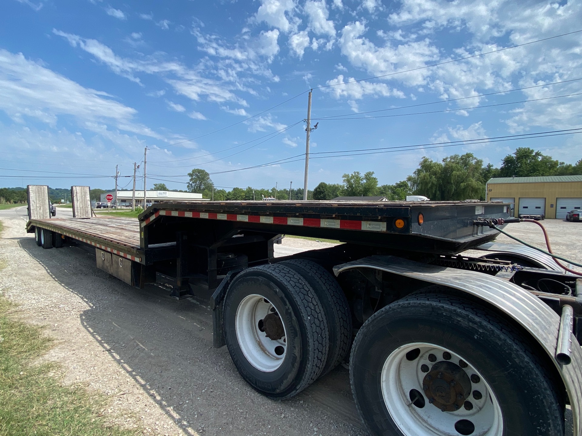 Kaufman 51 ft T/A Step Deck Trailer