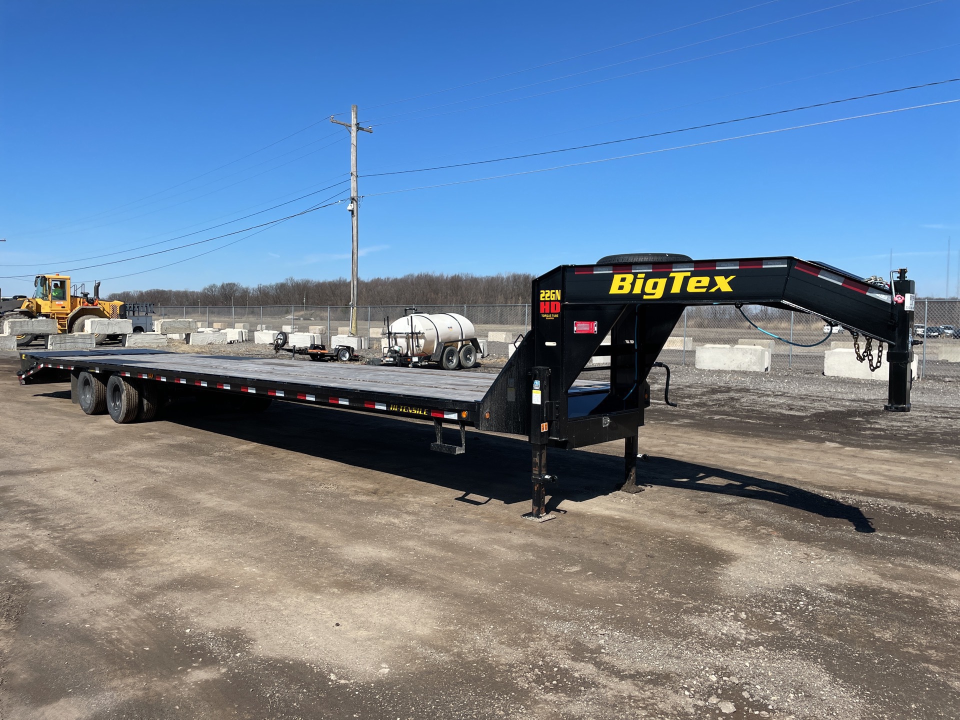 2022 Big Tex 40 ft T/A Gooseneck Equipment Trailer
