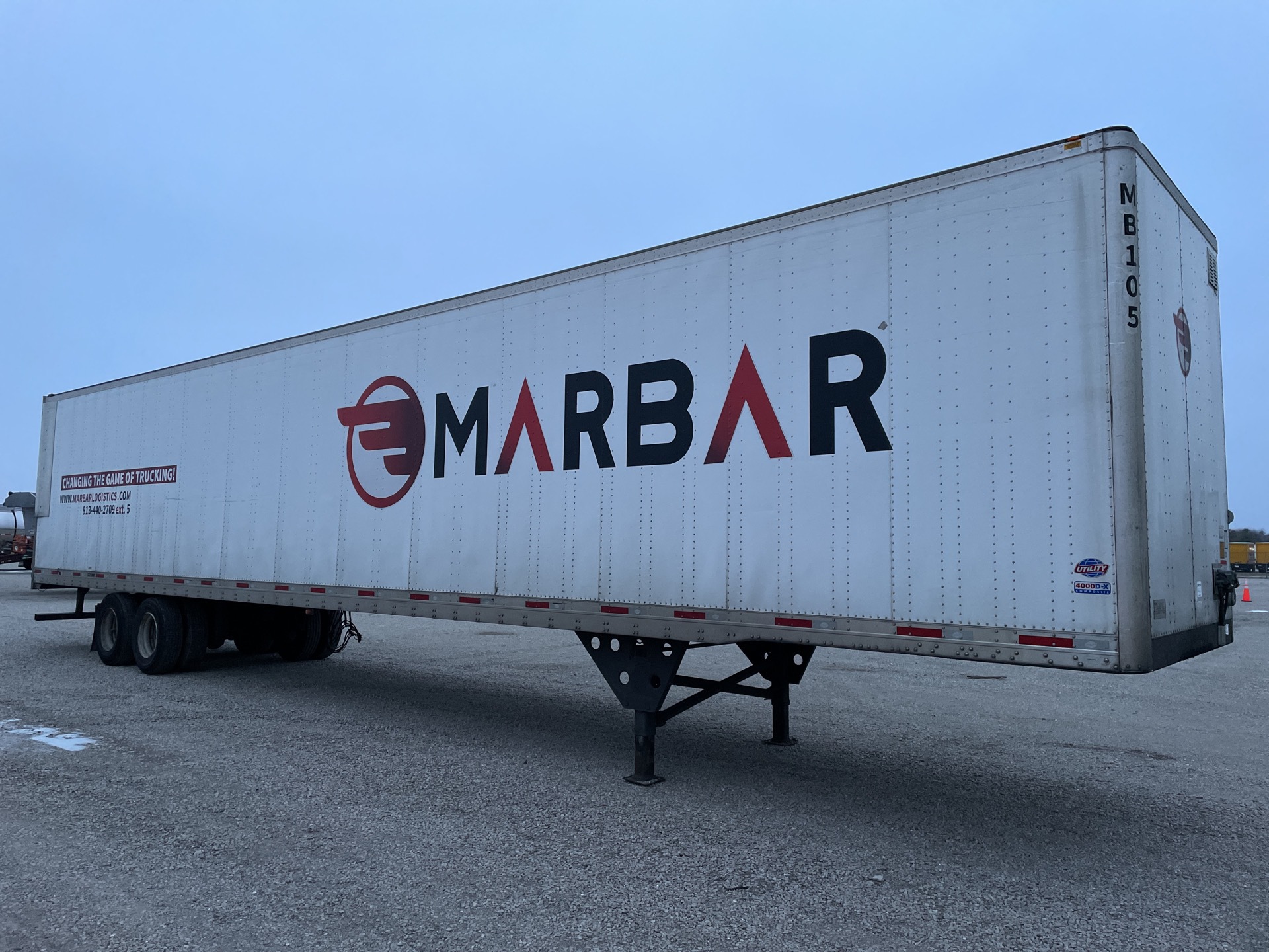 2019 Utility V2SDX 53 ft x 102 in T/A Van Trailer