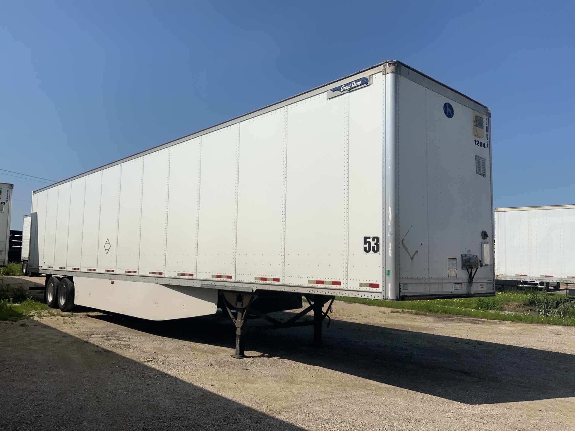 2012 Great Dane  53 ft T/A Van Trailer