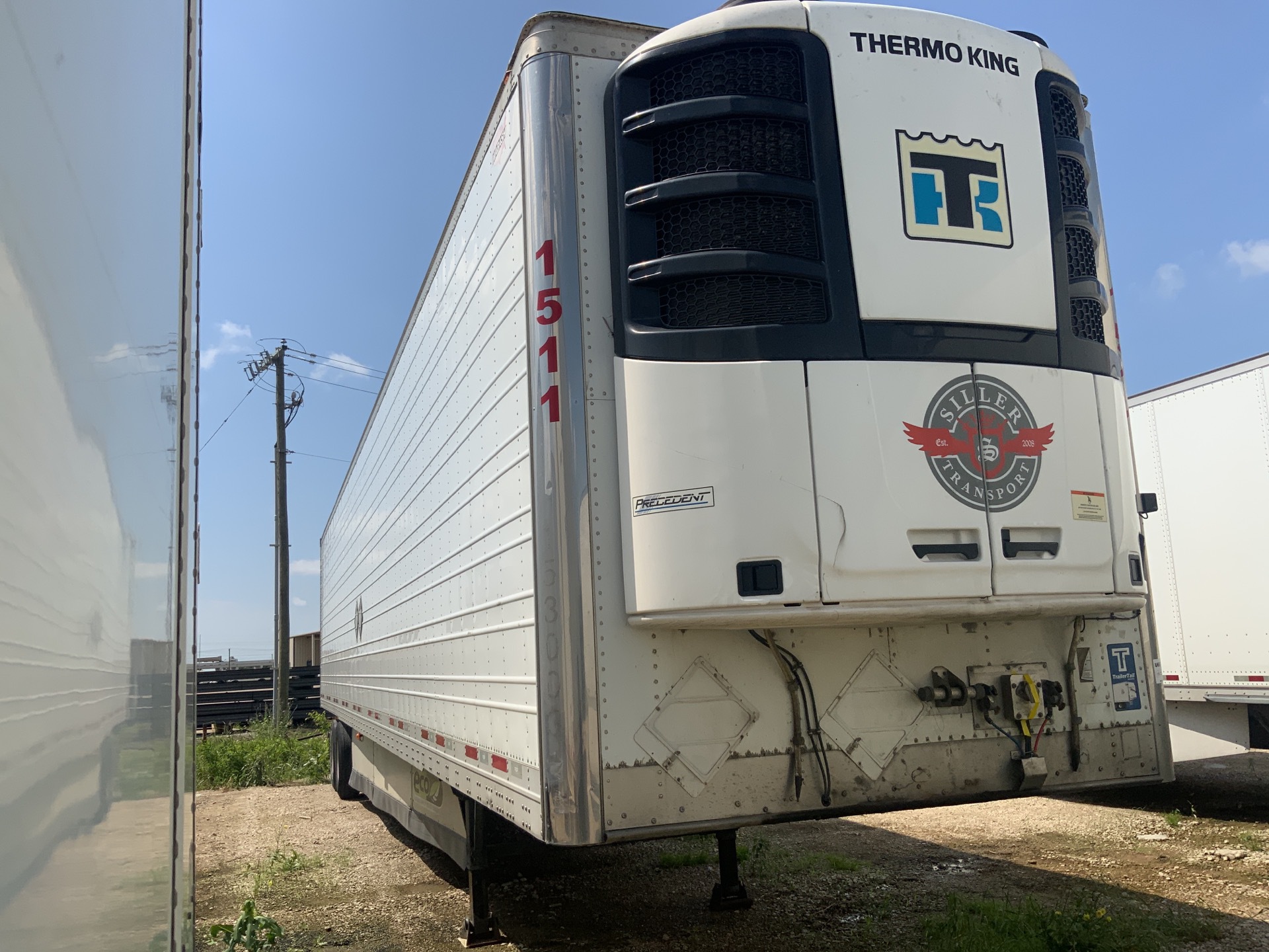 2015 Wabash  53 ft T/A Refrigerated Trailer