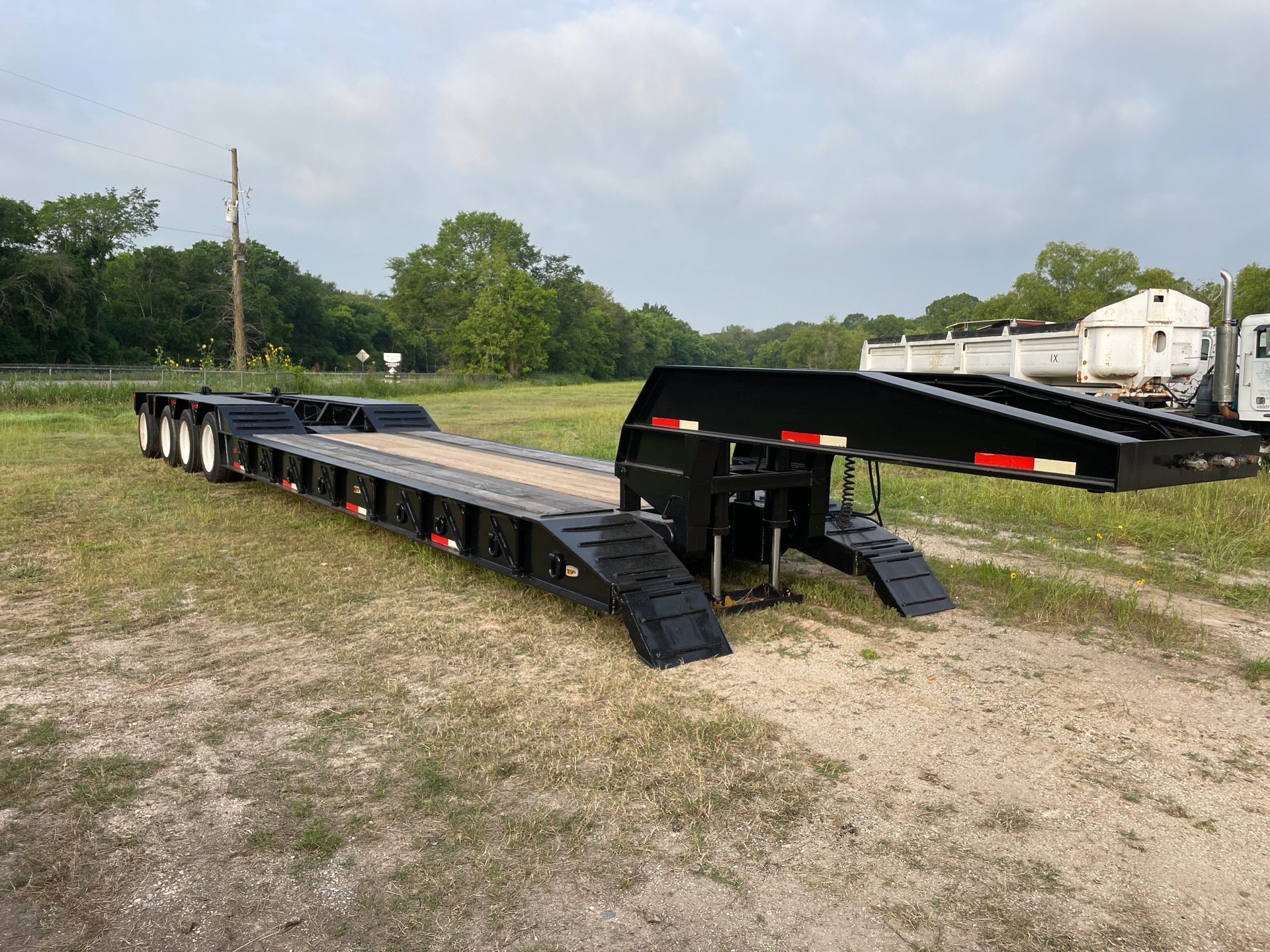 2005 Choice Quad/A Lowboy Trailer