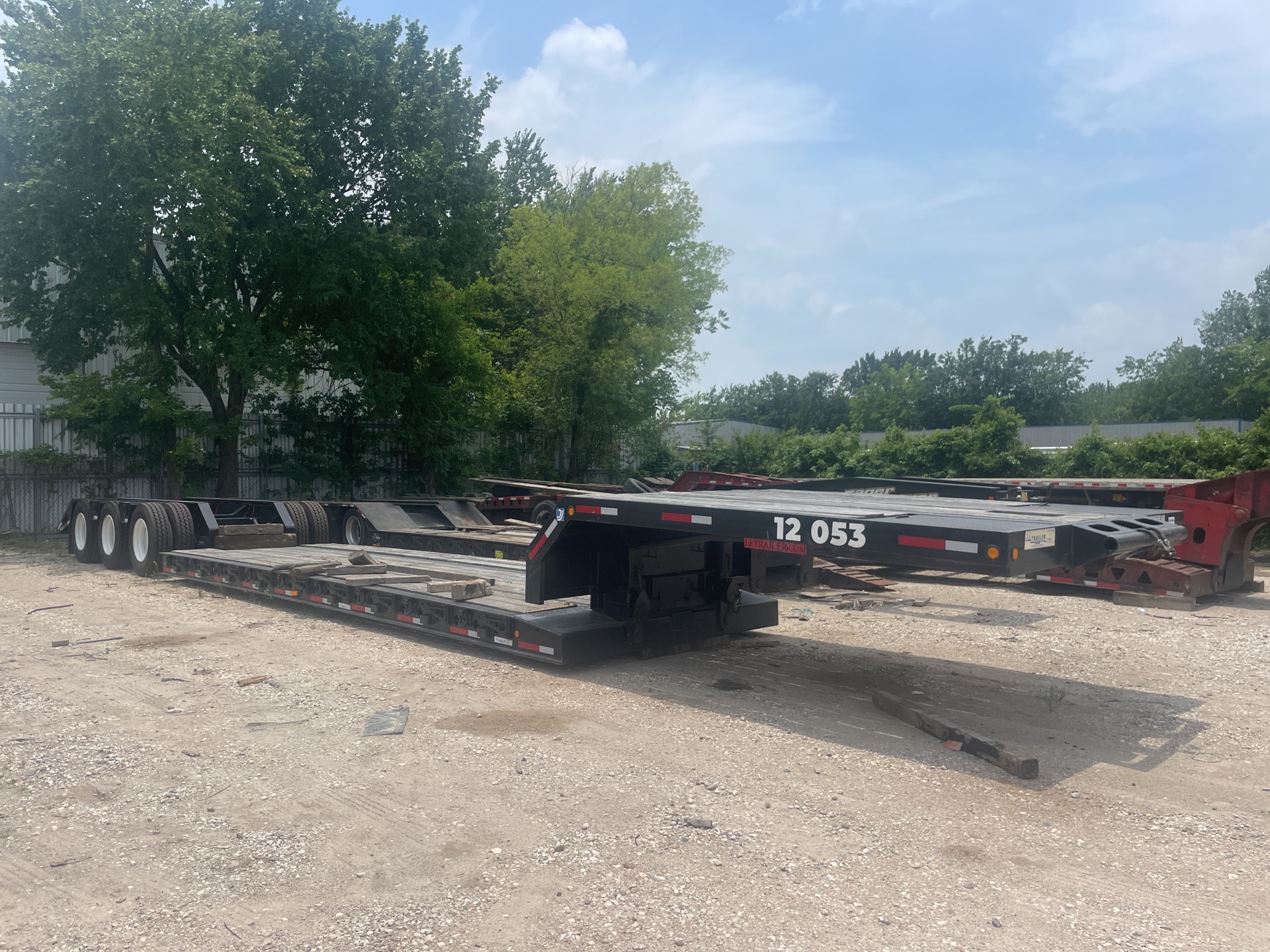 2019 J & J  Tri/A Lowboy Trailer